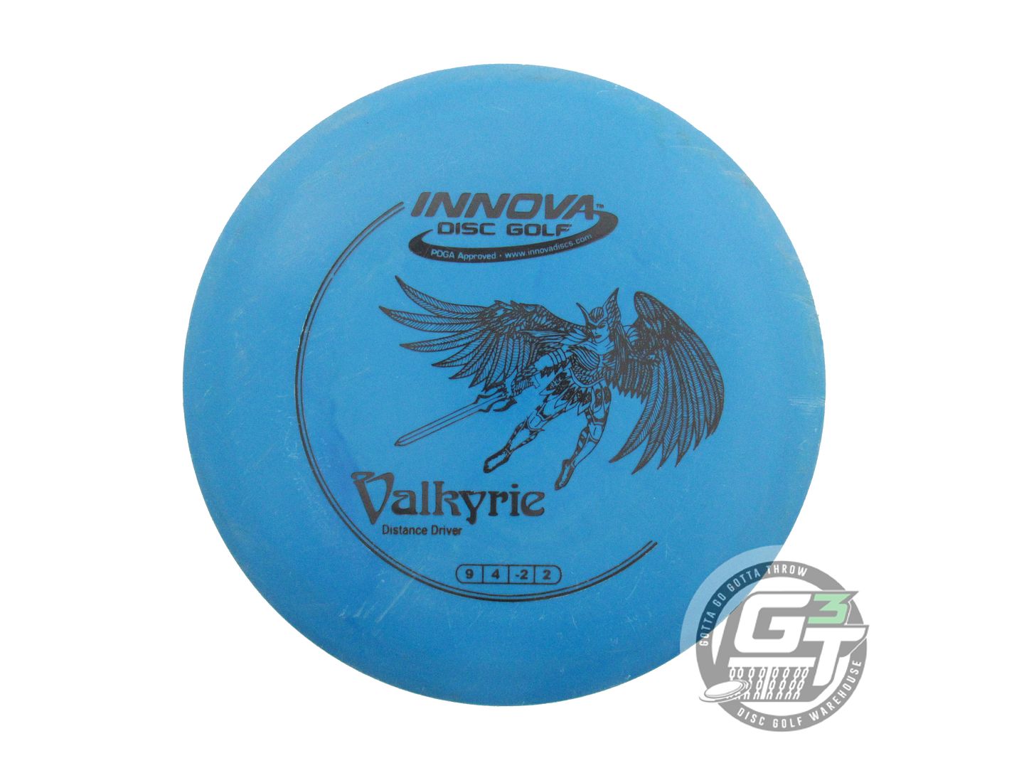USED Innova DX Valkyrie 164g Blue Black Stamp Distance Driver Golf Disc