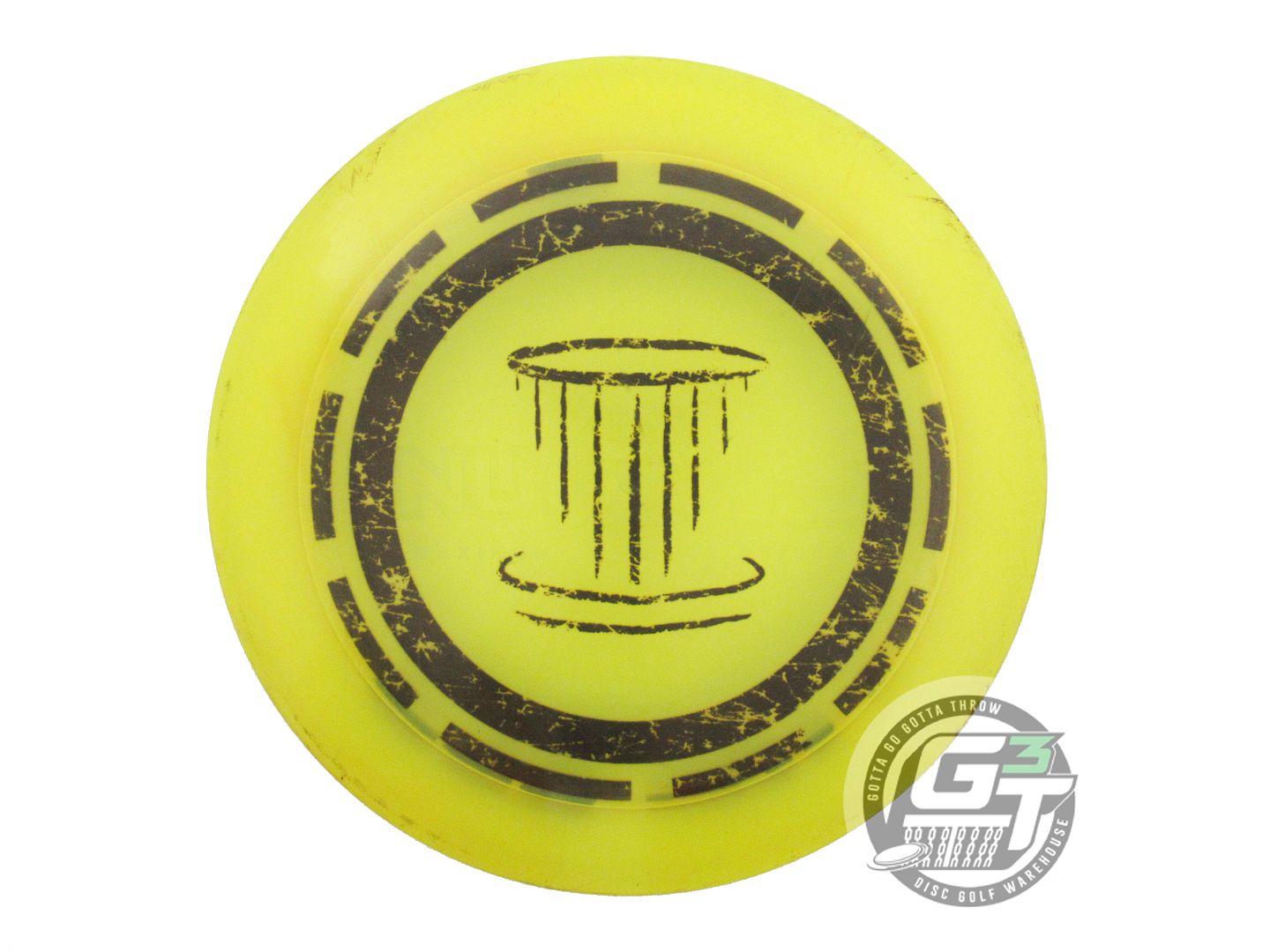 USED Discraft Z Nuke OS 173g Yellow Black Stamp Distance Driver Golf Disc