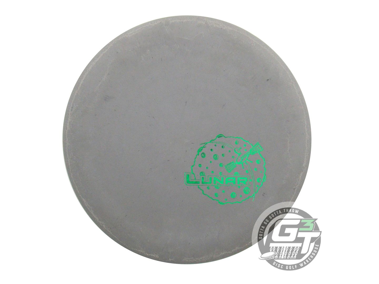 USED Gateway 4S Lunar Warlock 174g Gray Green Foil Putter Golf Disc