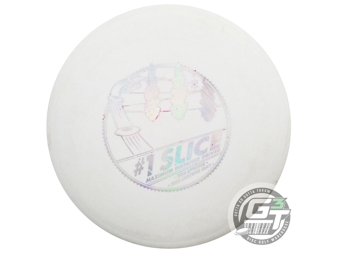 USED Lightning Standard #1 Slice 163g White Silver Holo Foil Fairway Driver Disc