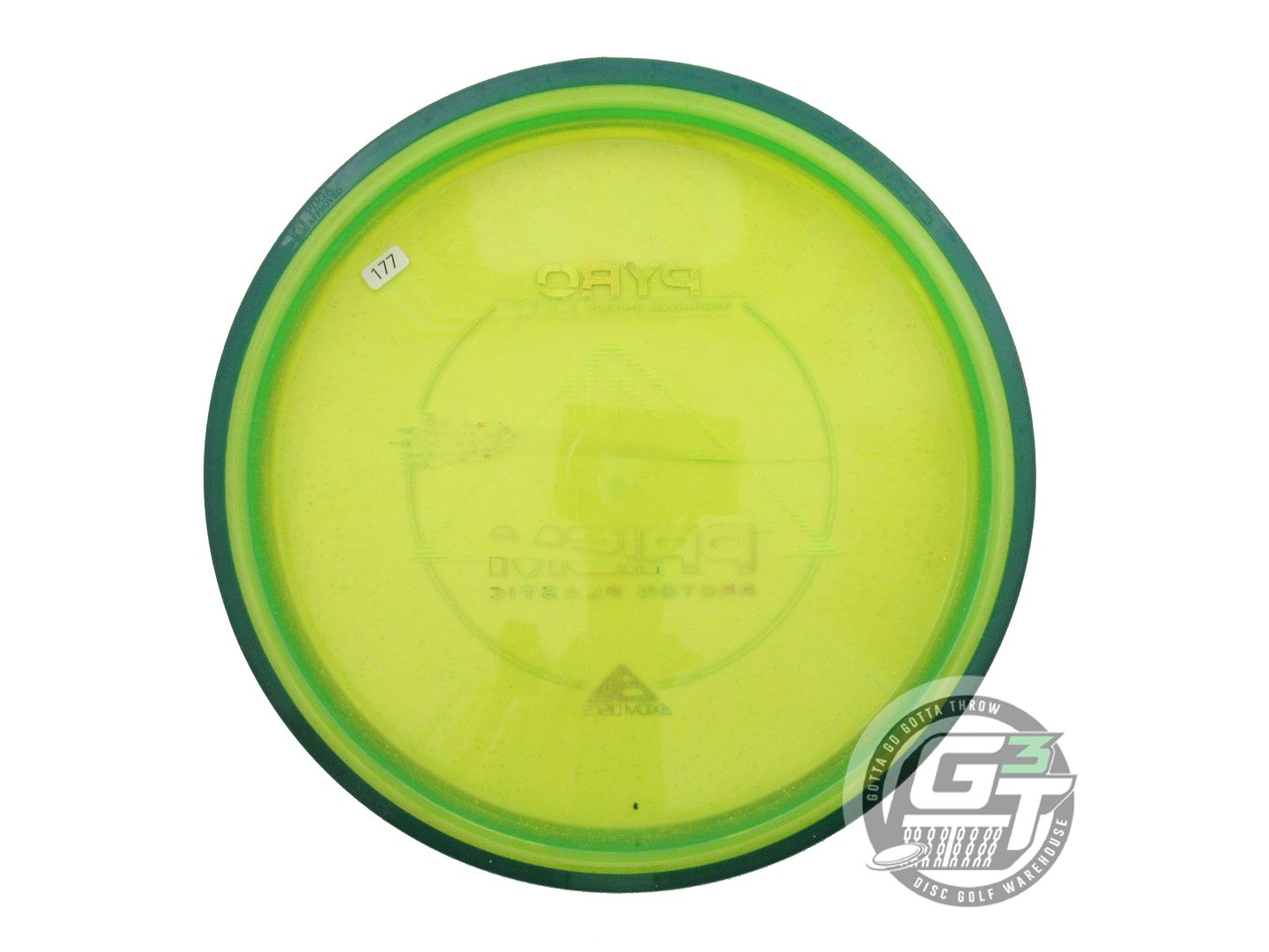 USED Axiom Discs Prism Proton Pyro 177g Lime Green Rim Midrange Golf Disc