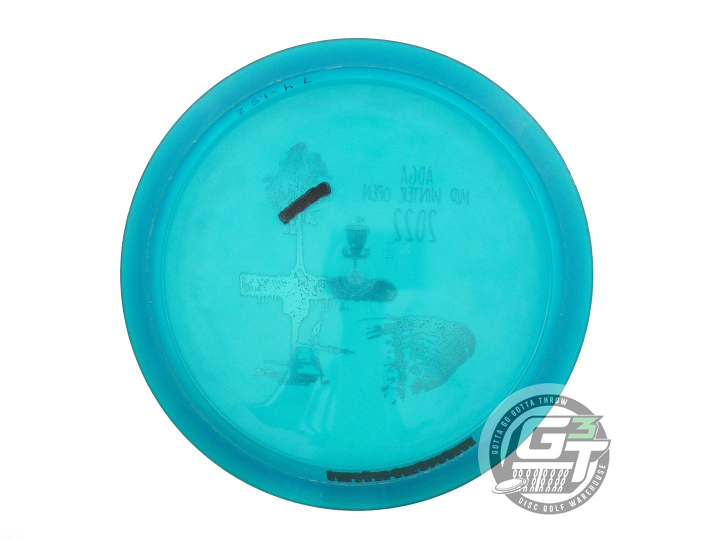 USED Dynamic Discs Lucid Maverick 176g Teal Magenta Foil Distance Driver Disc