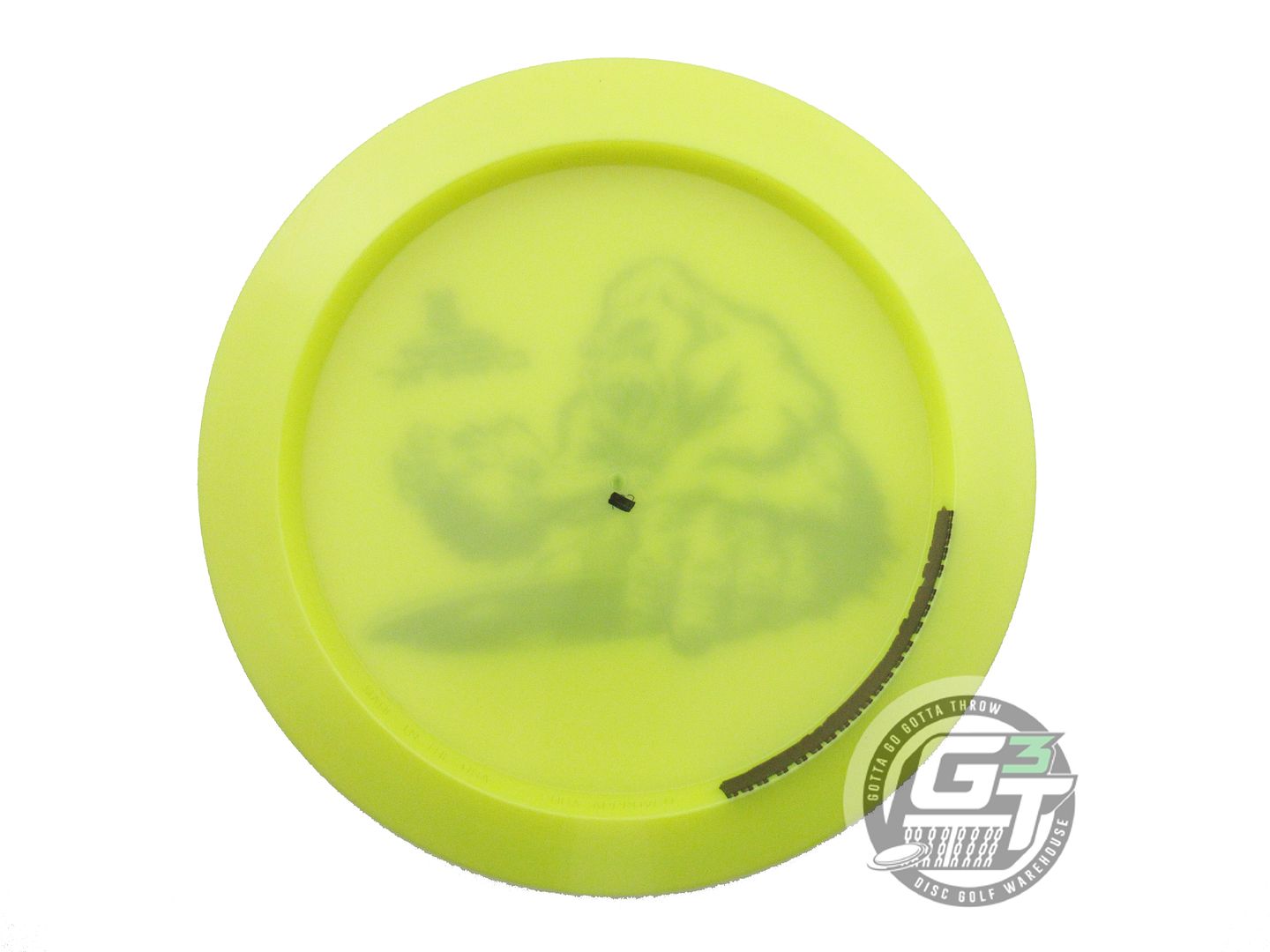 USED Discraft Big Z Crank 175g Yellow Black Stamp Distance Driver Golf Disc