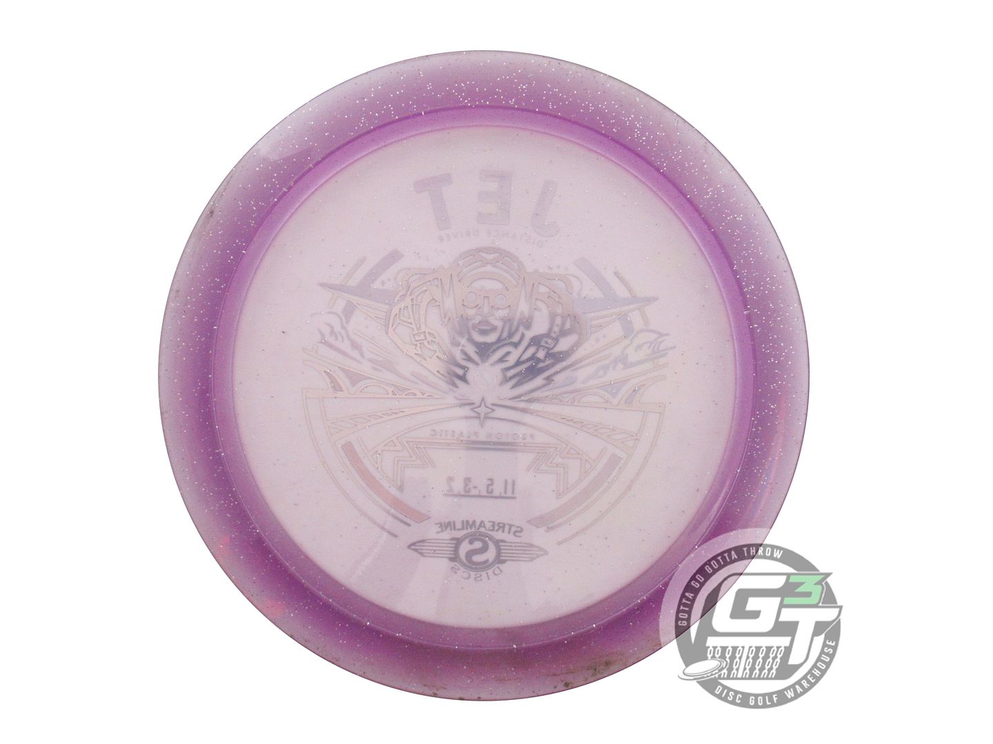 USED Streamline Discs Proton Jet 167g Purple Distance Driver Golf Disc