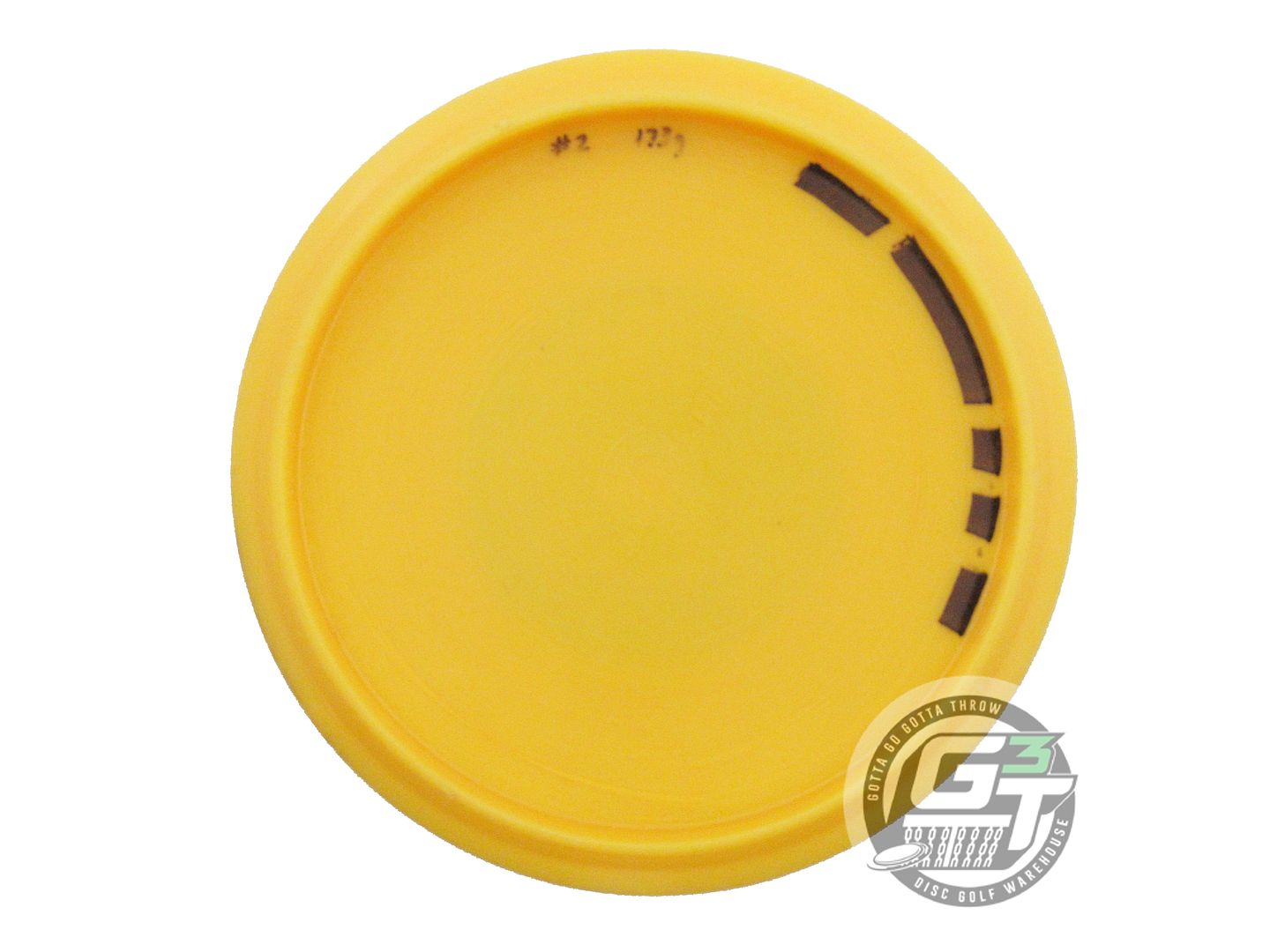 USED Lightning Standard #2 Driver 173g Yellow Blue Foil Fairway Driver Golf Disc