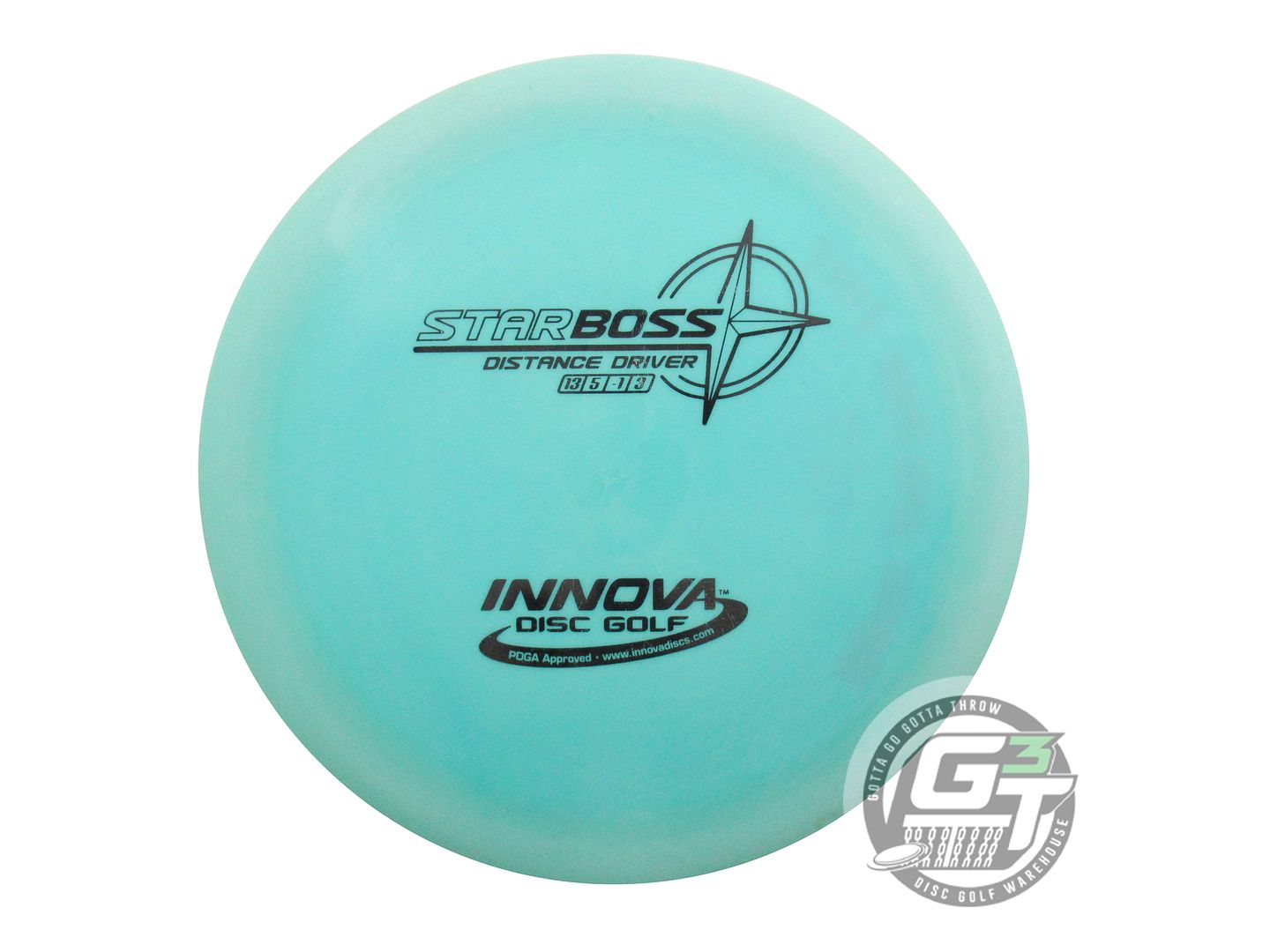 USED Innova Star Boss 167g Teal Black Stamp Distance Driver Golf Disc