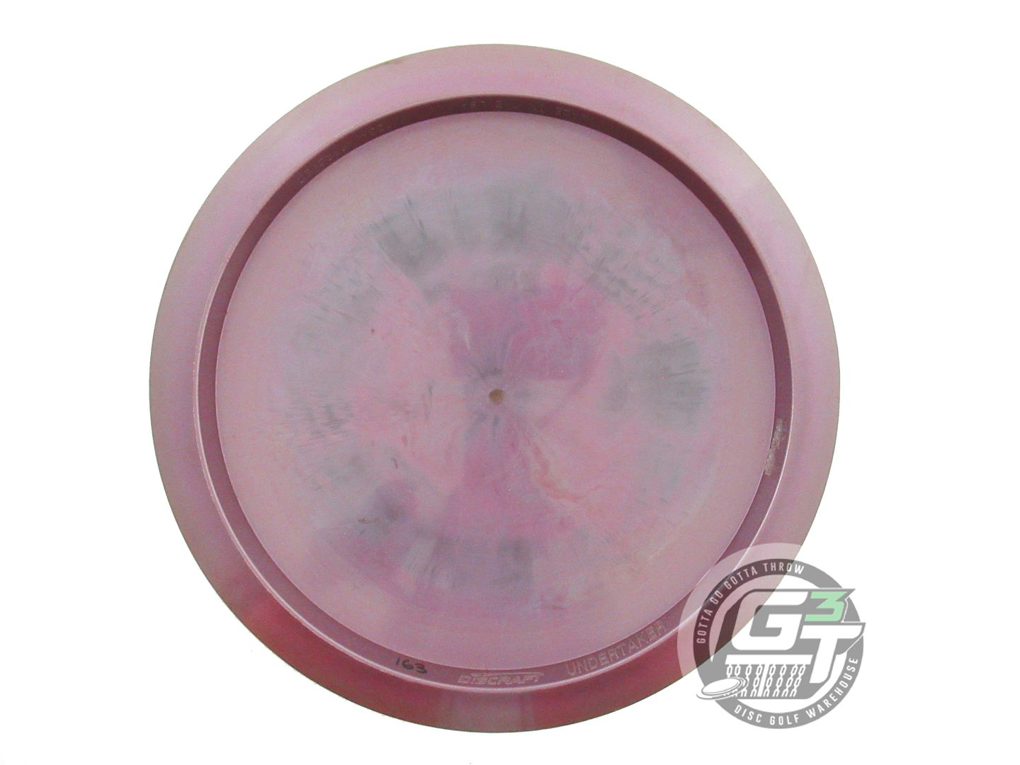 USED Discraft [LEDGESTONE] ESP Undertaker 163g Purp-Gray Copper Foil Driver Disc