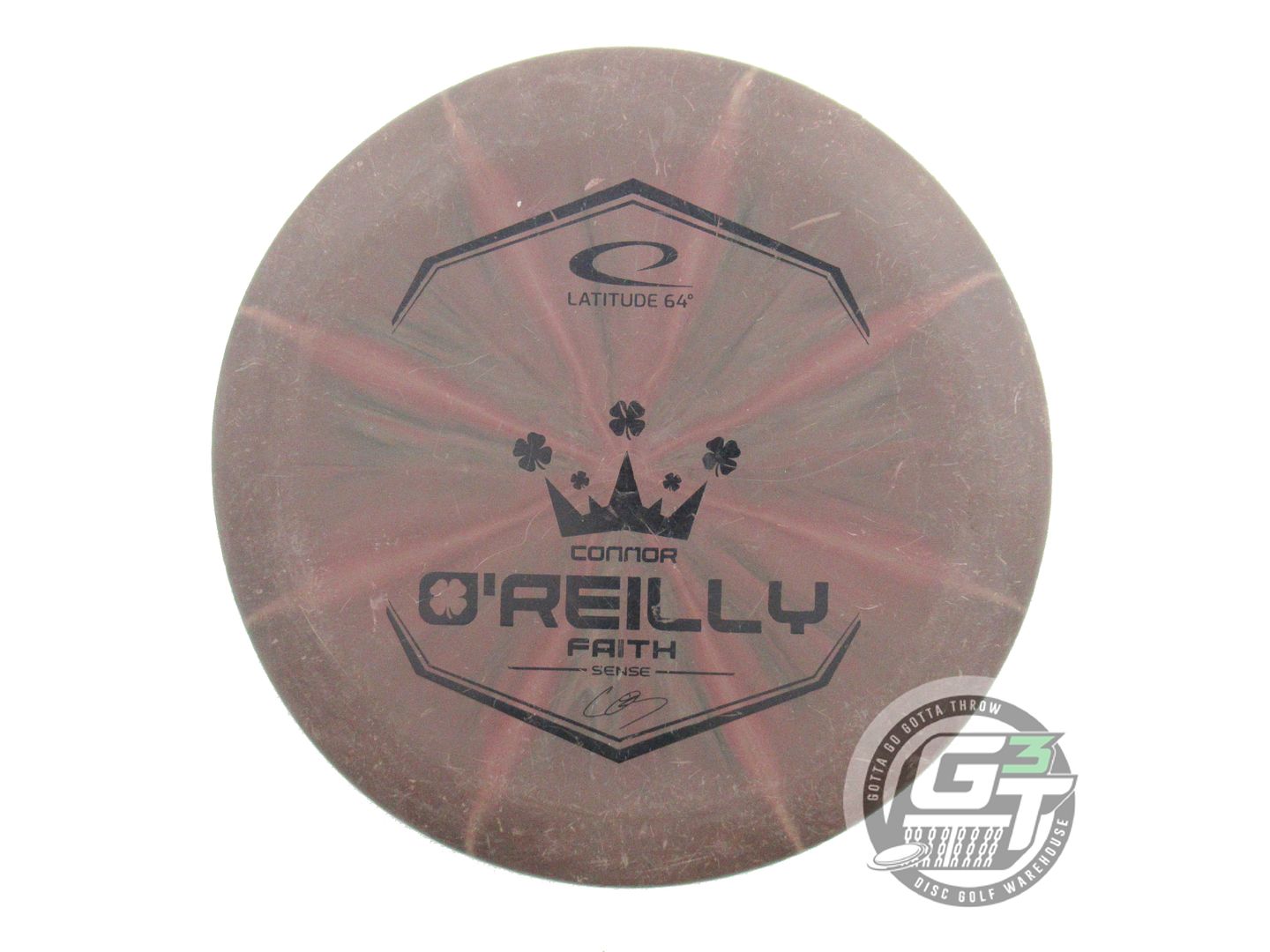 USED Latitude 64 [O'REILLY] Royal Sense Faith 173g Brown Putter Golf Disc