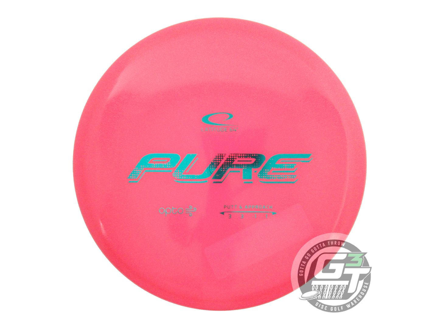 Latitude 64 Opto AIR Pure Putter Golf Disc (Individually Listed)
