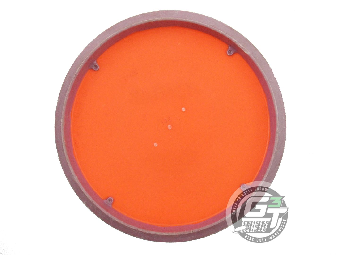 USED Innova XT Atlas 173g Orange Gold Foil Purple Rim Midrange Golf Disc