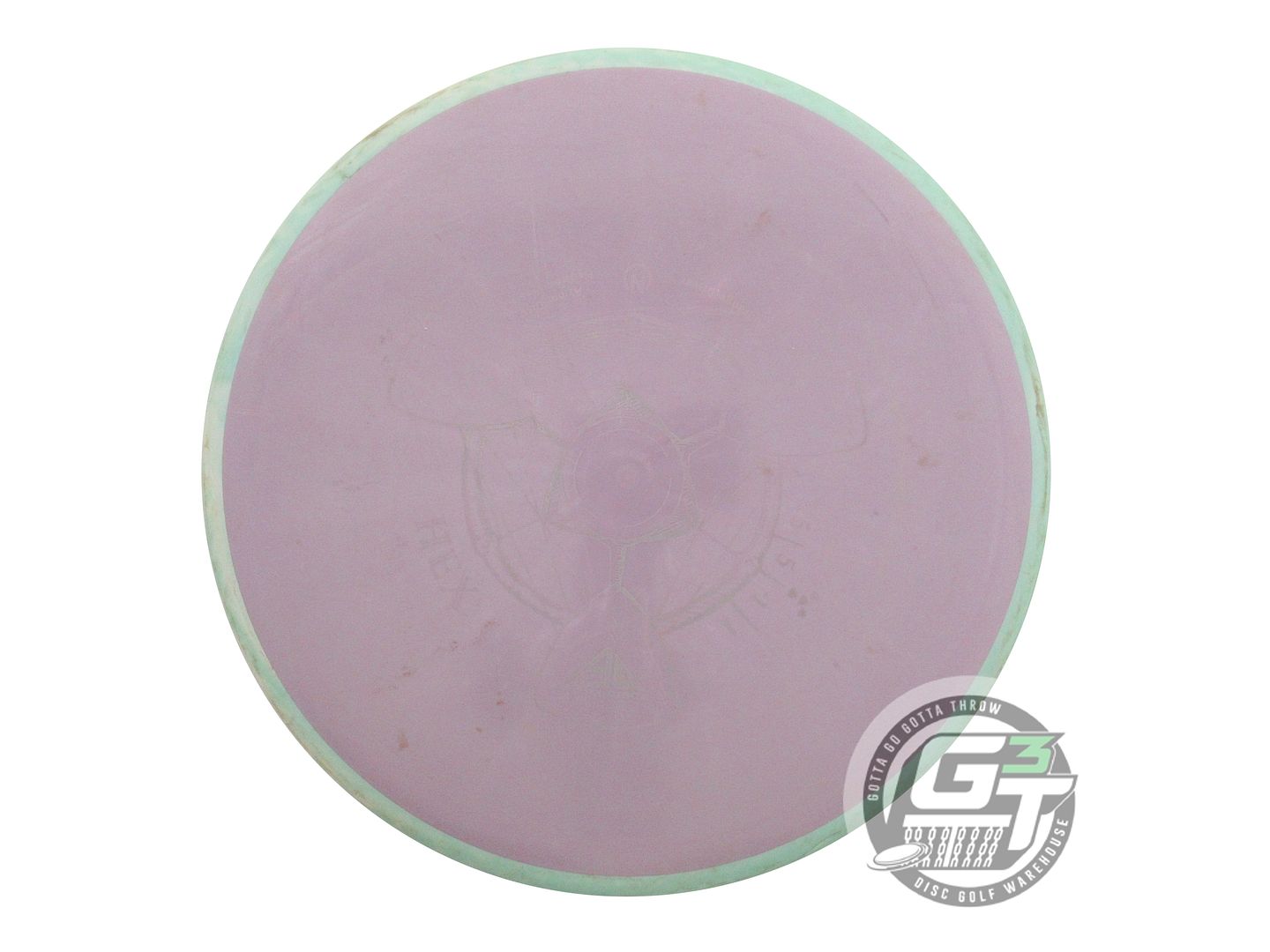USED Axiom Discs Neutron Hex 176g Lilac Mint Rim Midrange Golf Disc