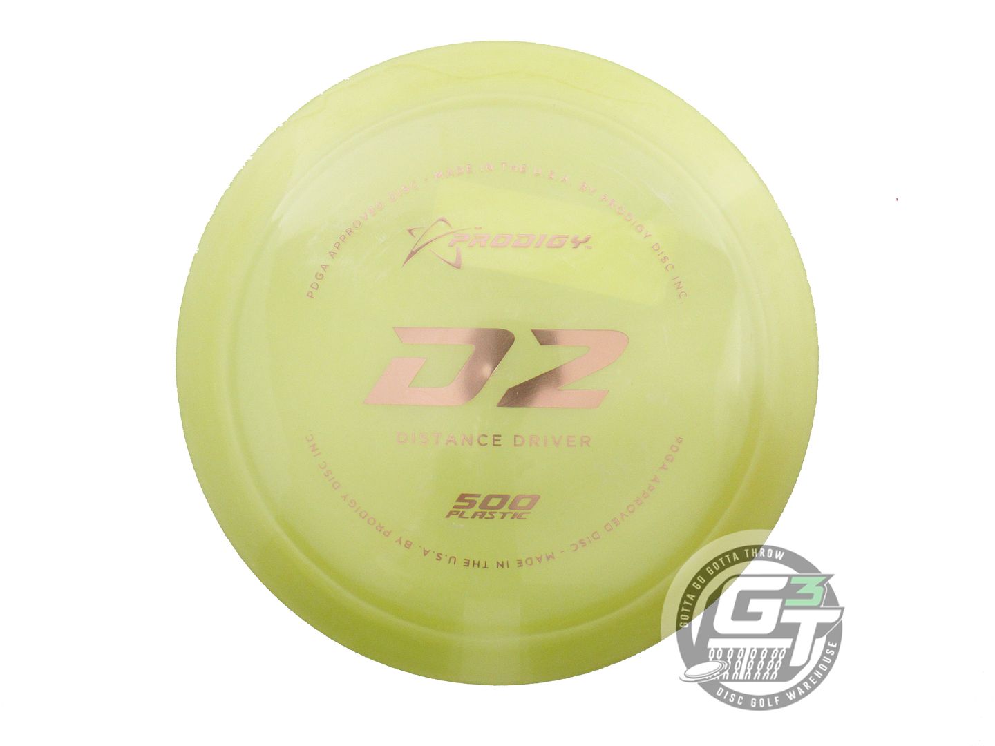 Prodigy 500 Series D2 Distance Driver Golf Disc (Individually Listed)