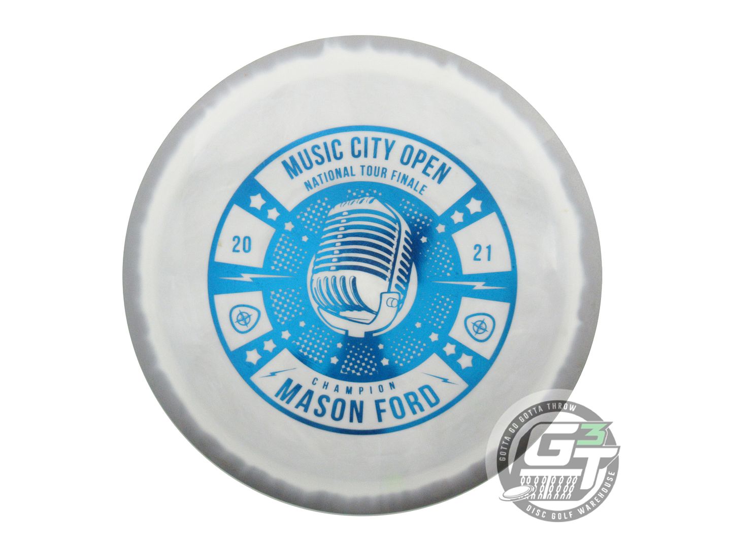 USED Innova [FORD] Comm. Halo Star Sidewinder 176g Gray-White Driver Golf Disc