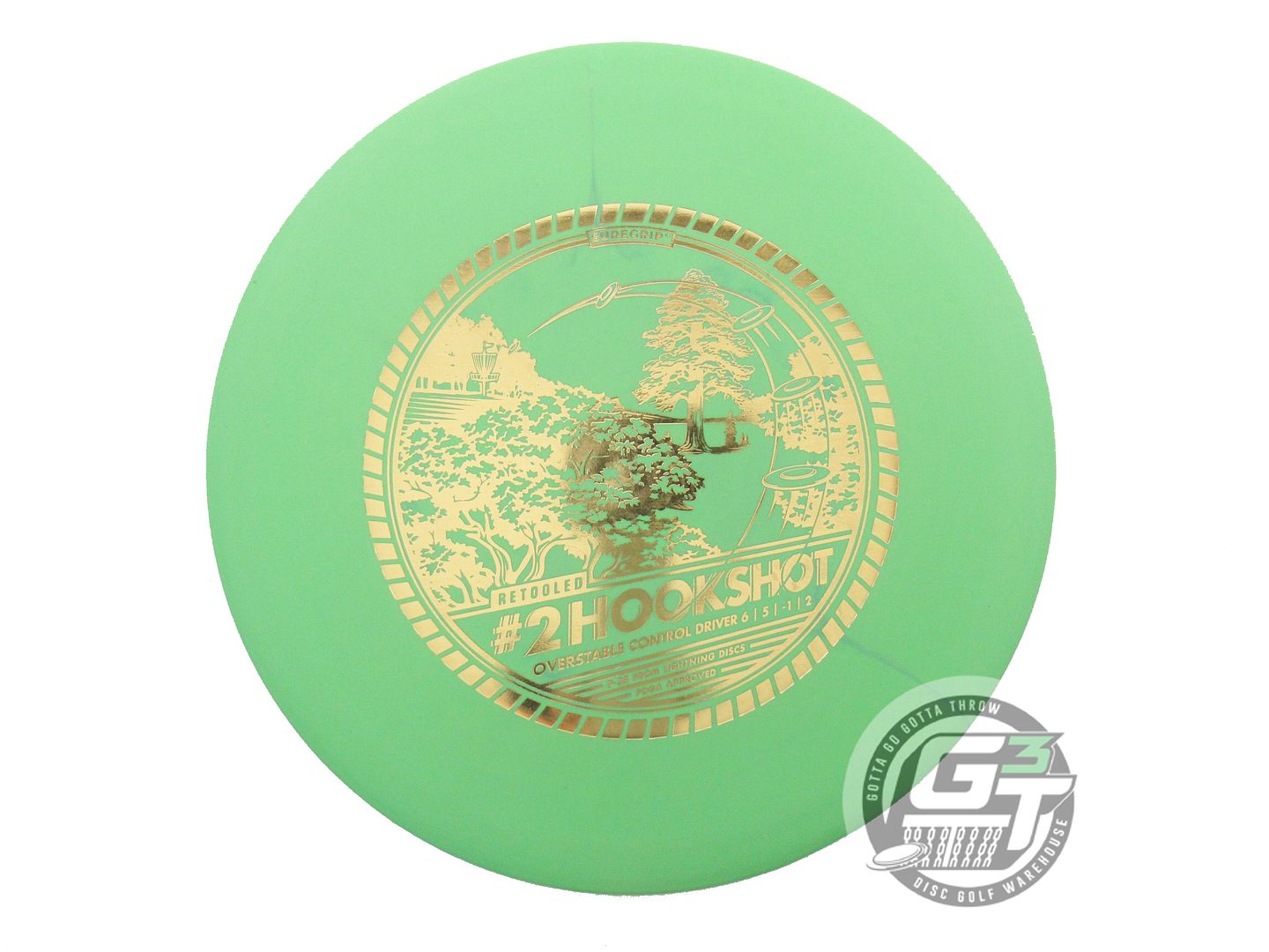 Lightning Sure Grip #2 Hookshot Fairway Driver Golf Disc (Individually Listed)