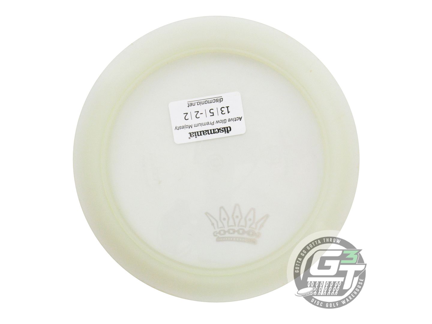 USED DiscMania Active Premium Glow Majesty 172g Gold Foil CROWN Driver Golf Disc