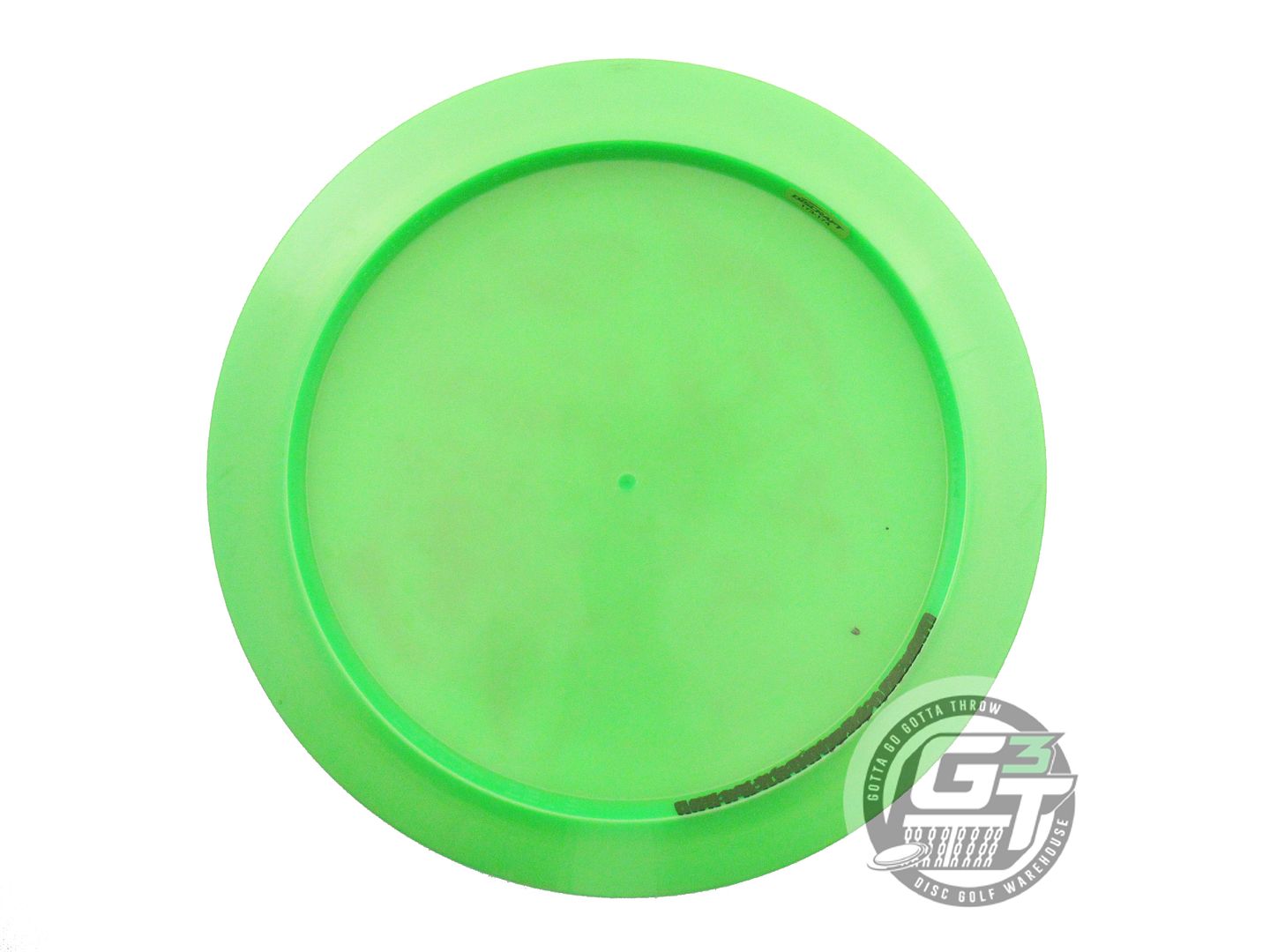 USED Discraft X-OUT Big Z Zeus 174g Lime Distance Driver Golf Disc
