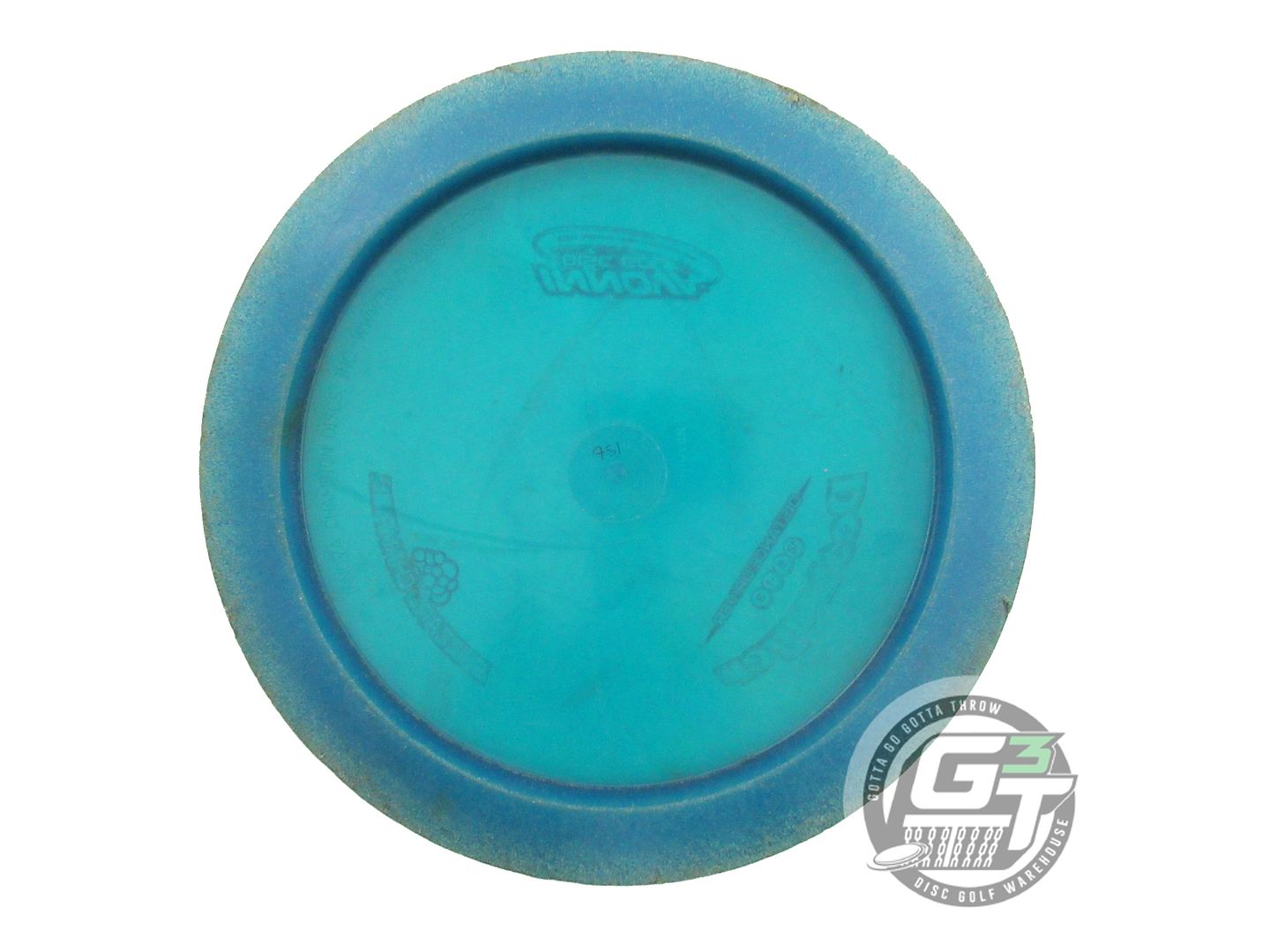 USED Innova Blizzard Destroyer 156g Blue Wiped Stamp Distance Driver Golf Disc