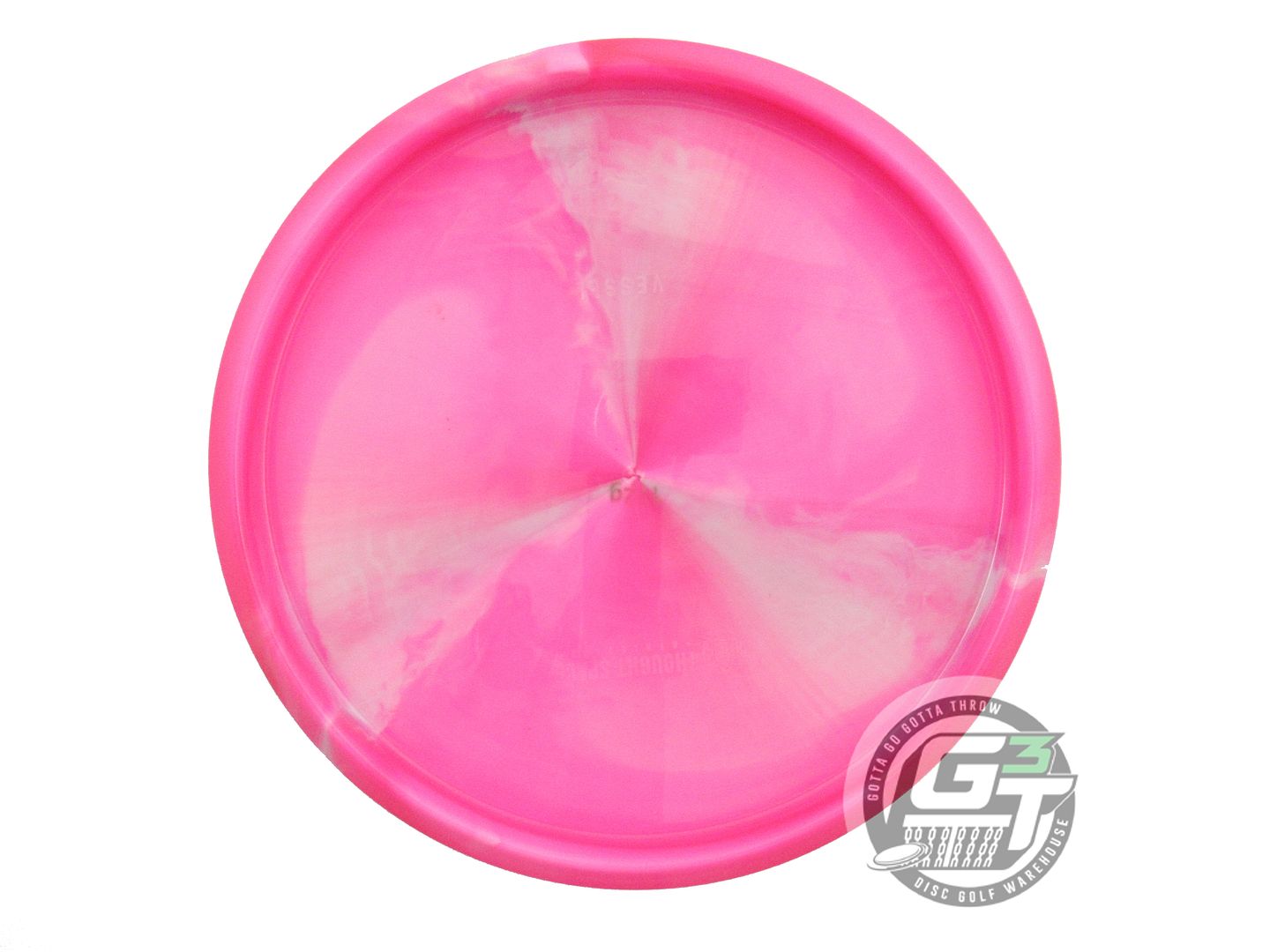 USED Thought Space Parallel Vessel 172g Pink-White Putter Golf Disc
