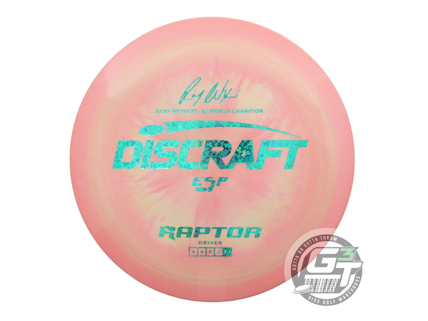 Discraft ESP Raptor [Ricky Wysocki 2X] Distance Driver Golf Disc (Individually Listed)