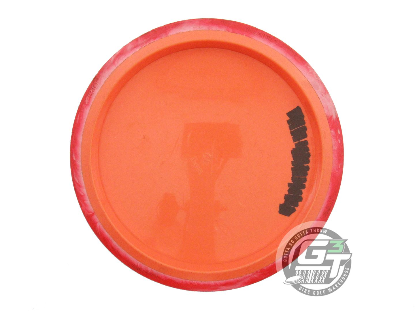 USED Axiom Discs Neutron Insanity 160g Orange Red Rim Distance Driver Golf Disc