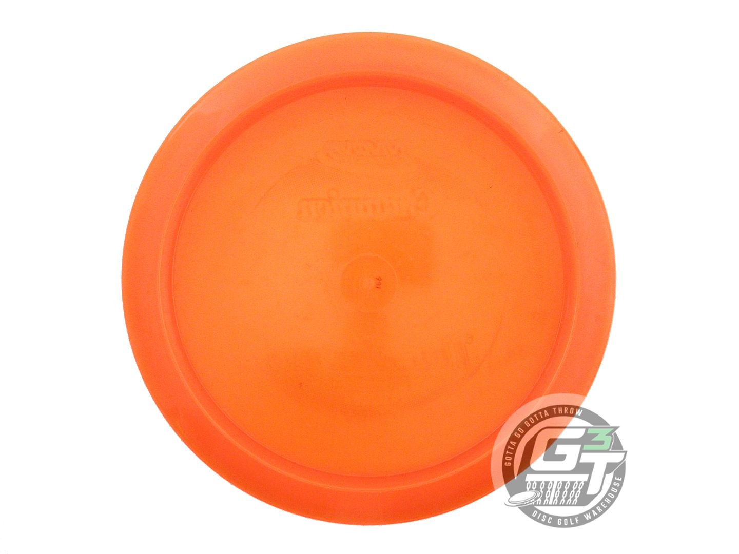 USED Innova Champion Thunderbird 166g Orange Wiped Stamp Distance Driver Disc