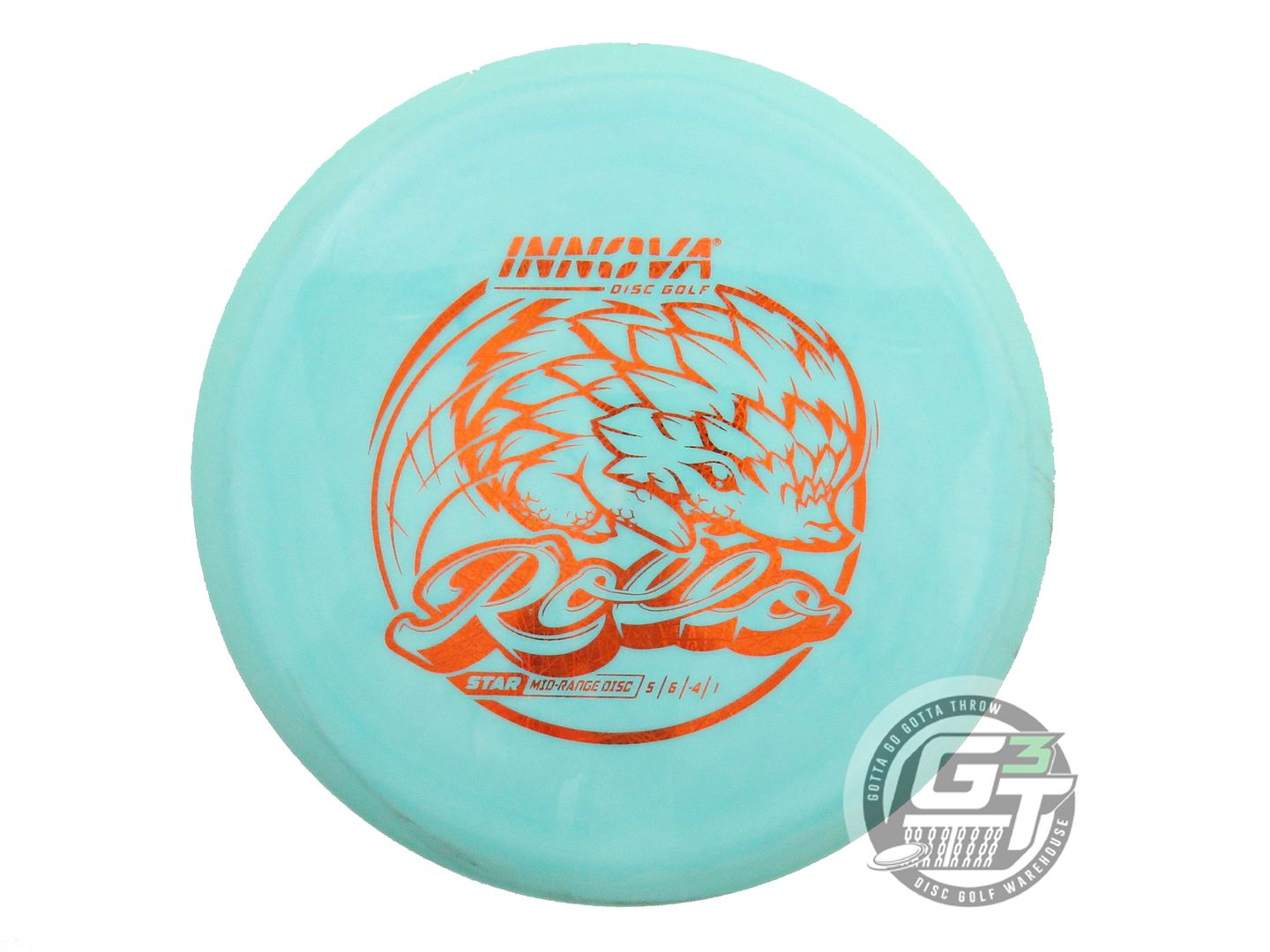 USED Innova Star Rollo 179g Teal Orange Foil Midrange Golf Disc
