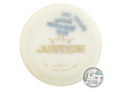 USED Dynamic Discs Lucid Justice 176g White Gold Glitter Foil Midrange Golf Disc