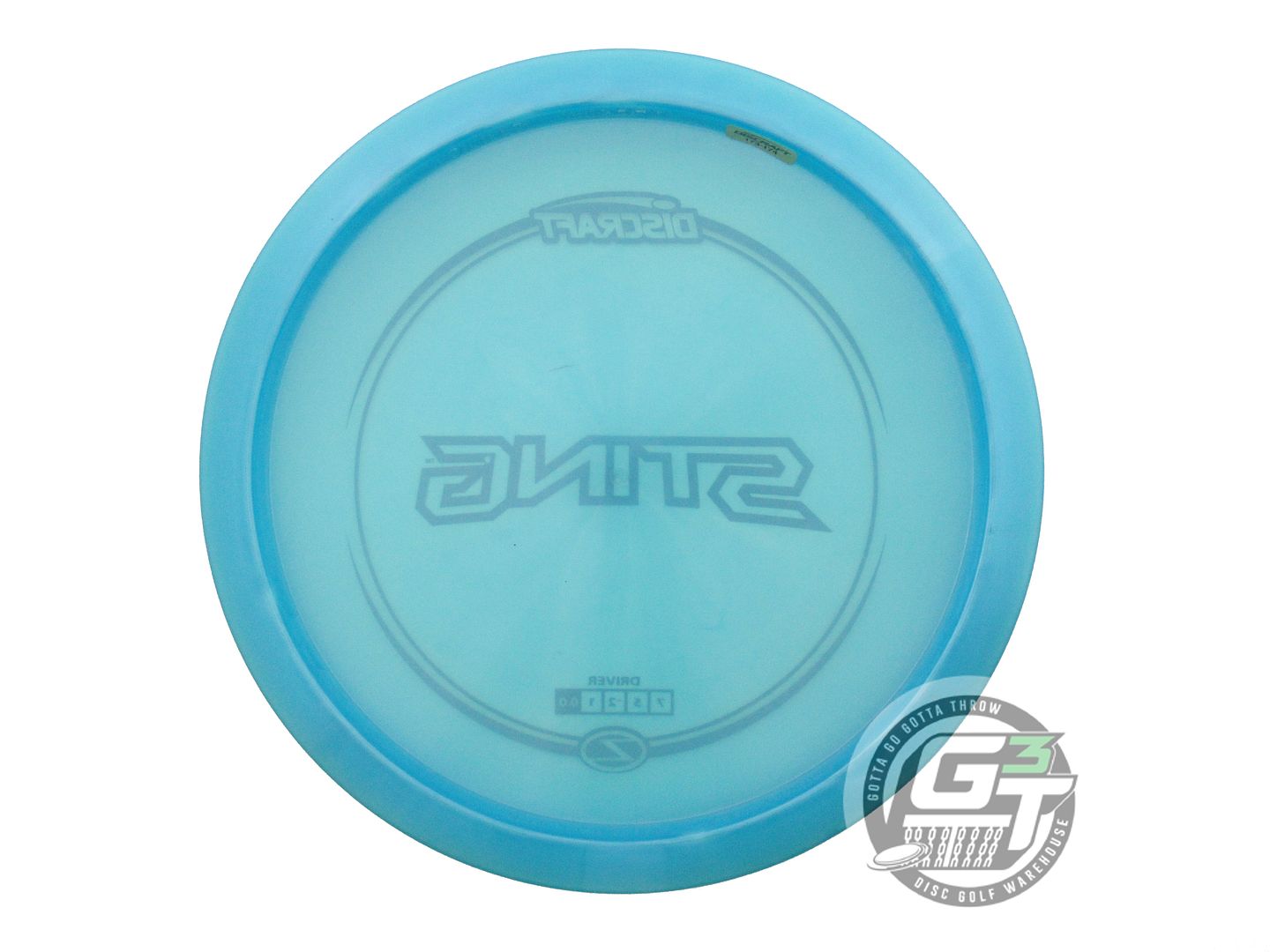 NOS Discraft Z Sting 175g Teal Gold Foil Fairway Driver Golf Disc