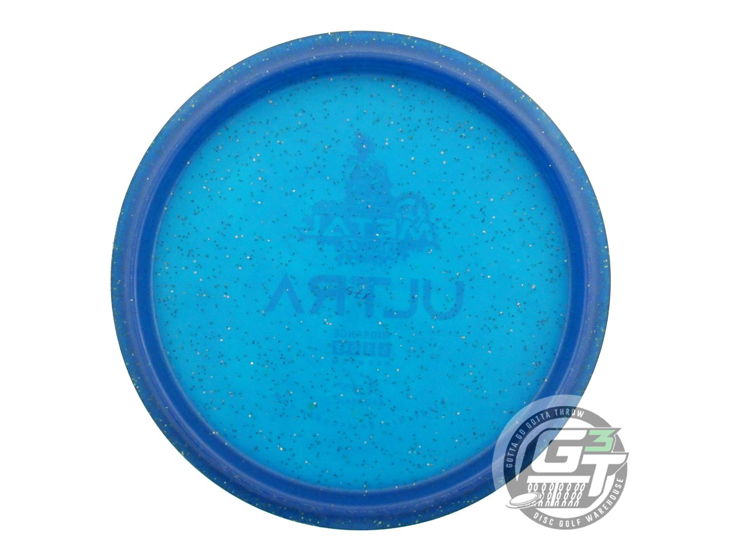 USED Birdie Disc Golf Supply Metal Flake Ultra 175g Blue Fairway Driver Disc