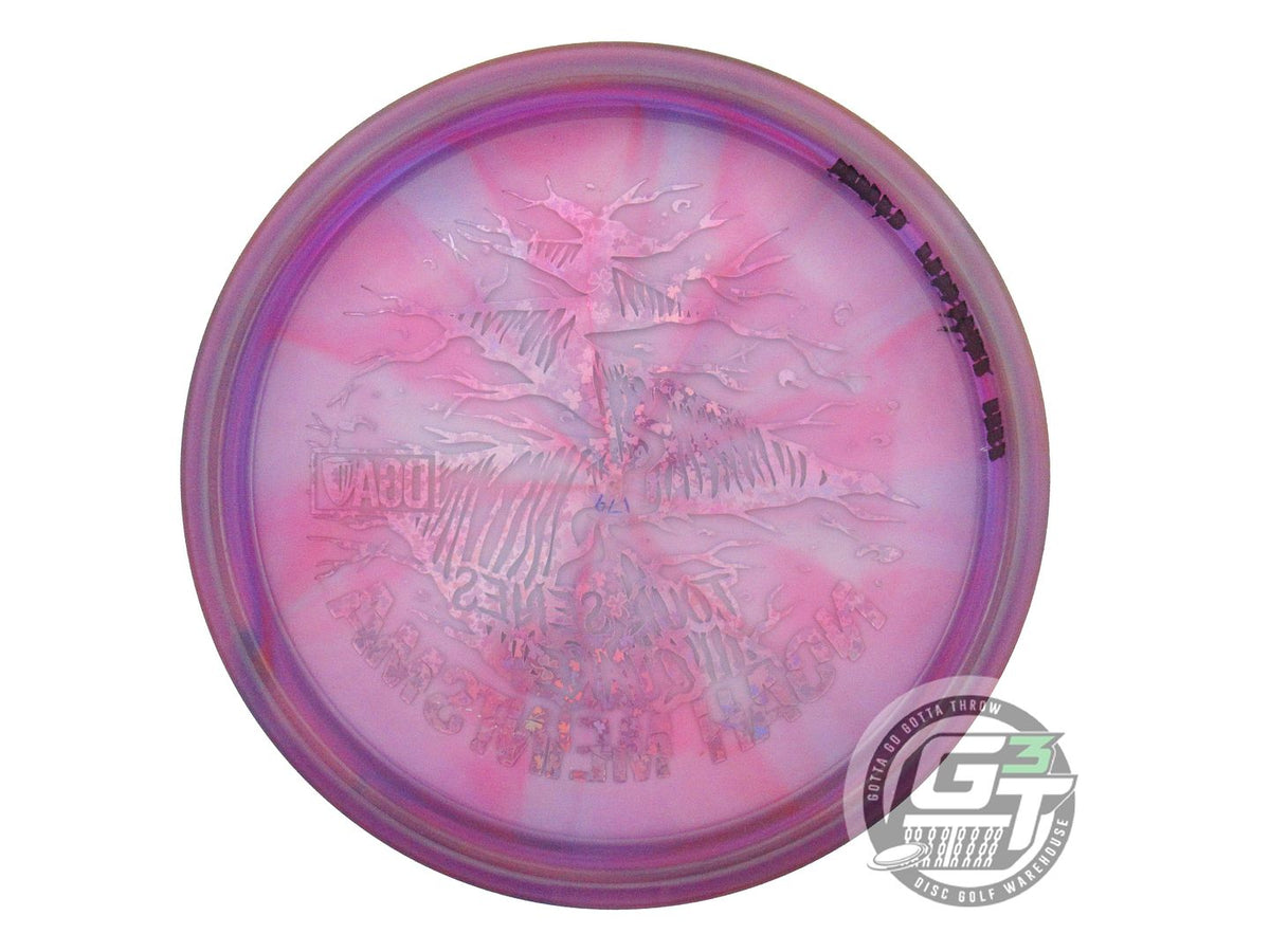 USED DGA [MEINTSMA] Swirl Quake 178g Purple Shamrock Foil Midrange Golf Disc