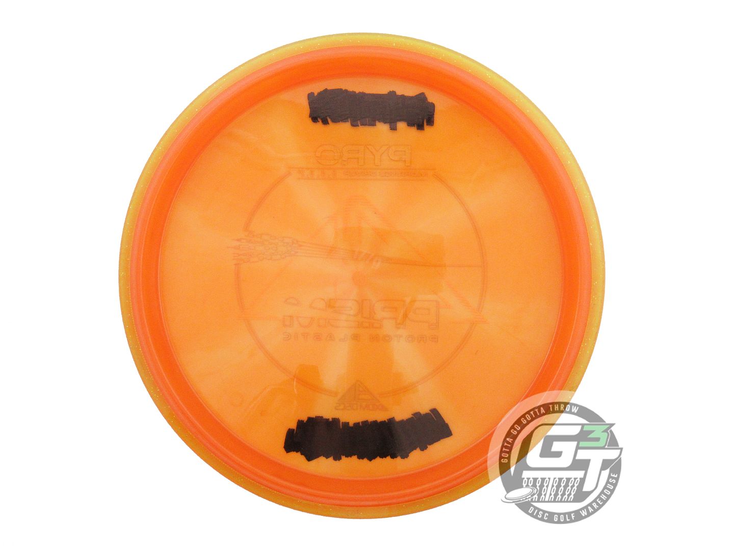 USED Axiom Discs Prism Proton Pyro 177g Orange Yellow Rim Midrange Golf Disc