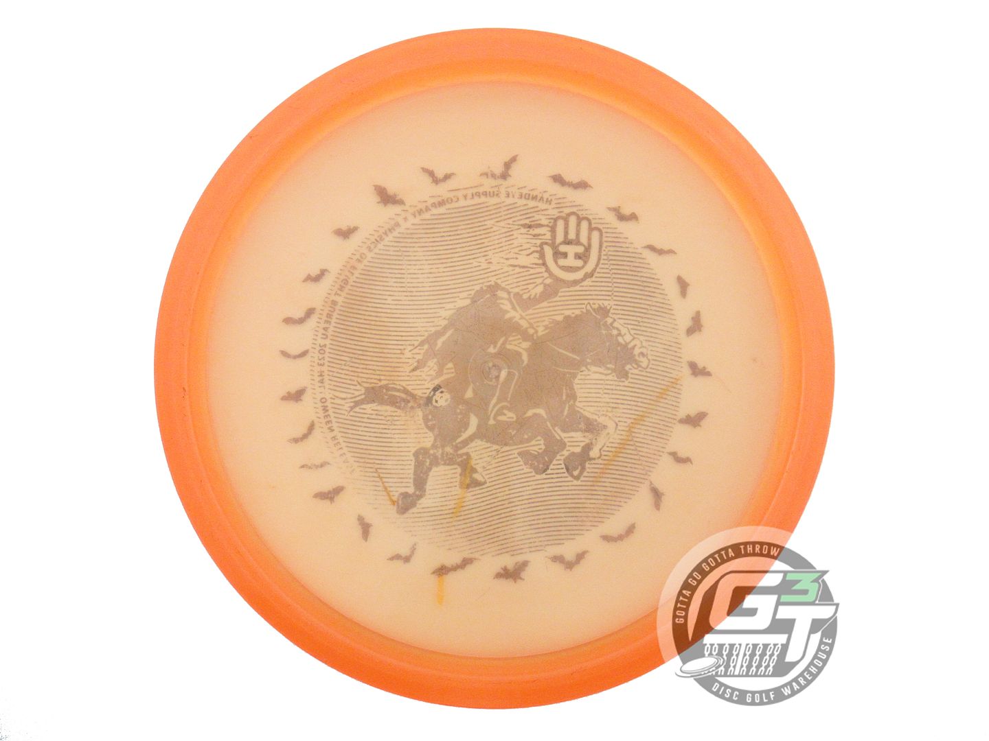 USED Westside Discs HANDEYE HALLOWEEN VIP Tursas 177g Orange Midrange Golf Disc