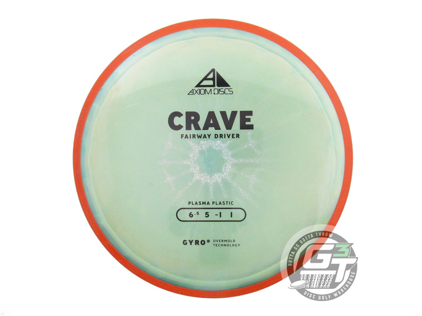 USED Axiom Discs Plasma Crave 169g Lime Orange Rim Fairway Driver Golf Disc