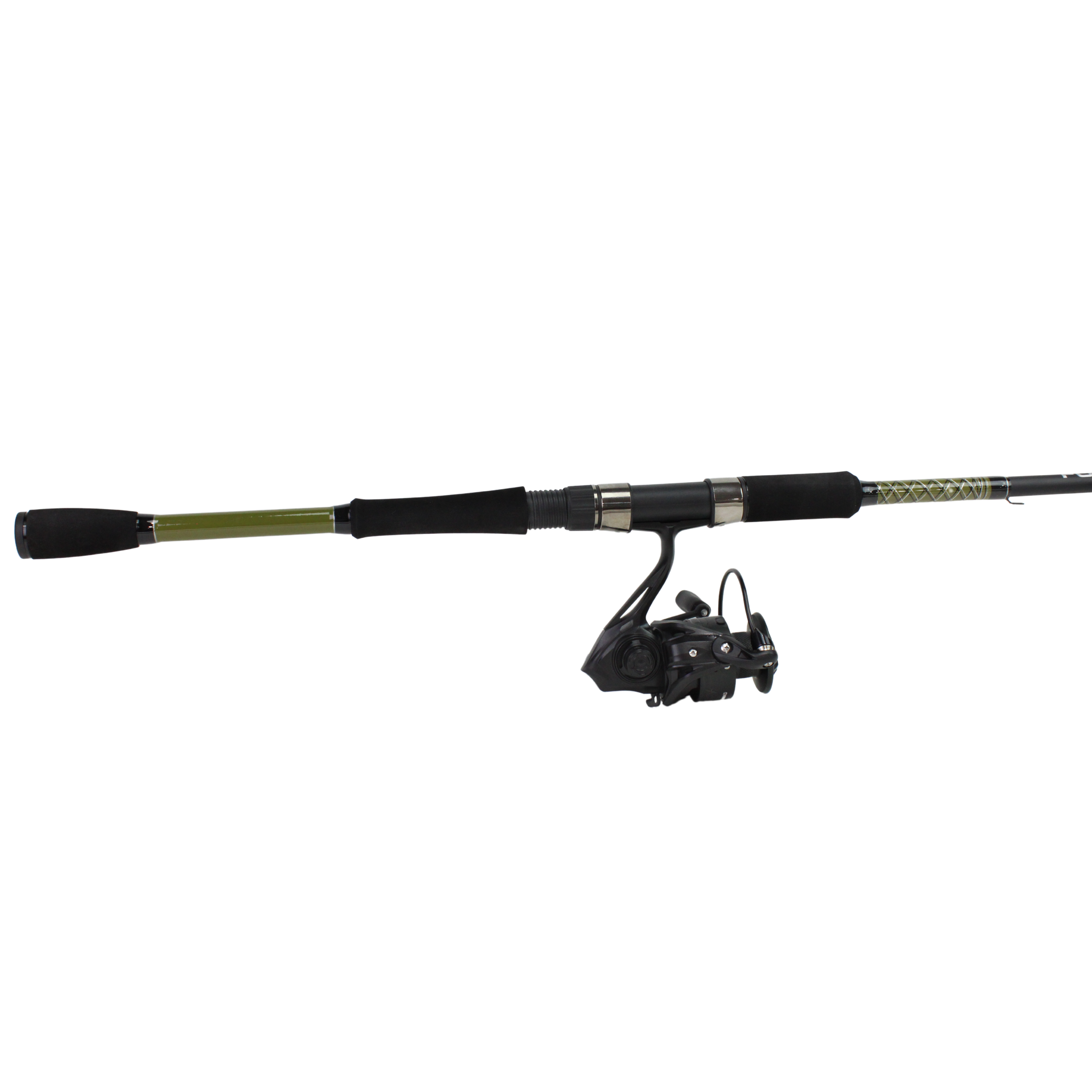 FORTIS 6' 6 Medium Heavy Action 1 Piece Spinning Rod and 4000
