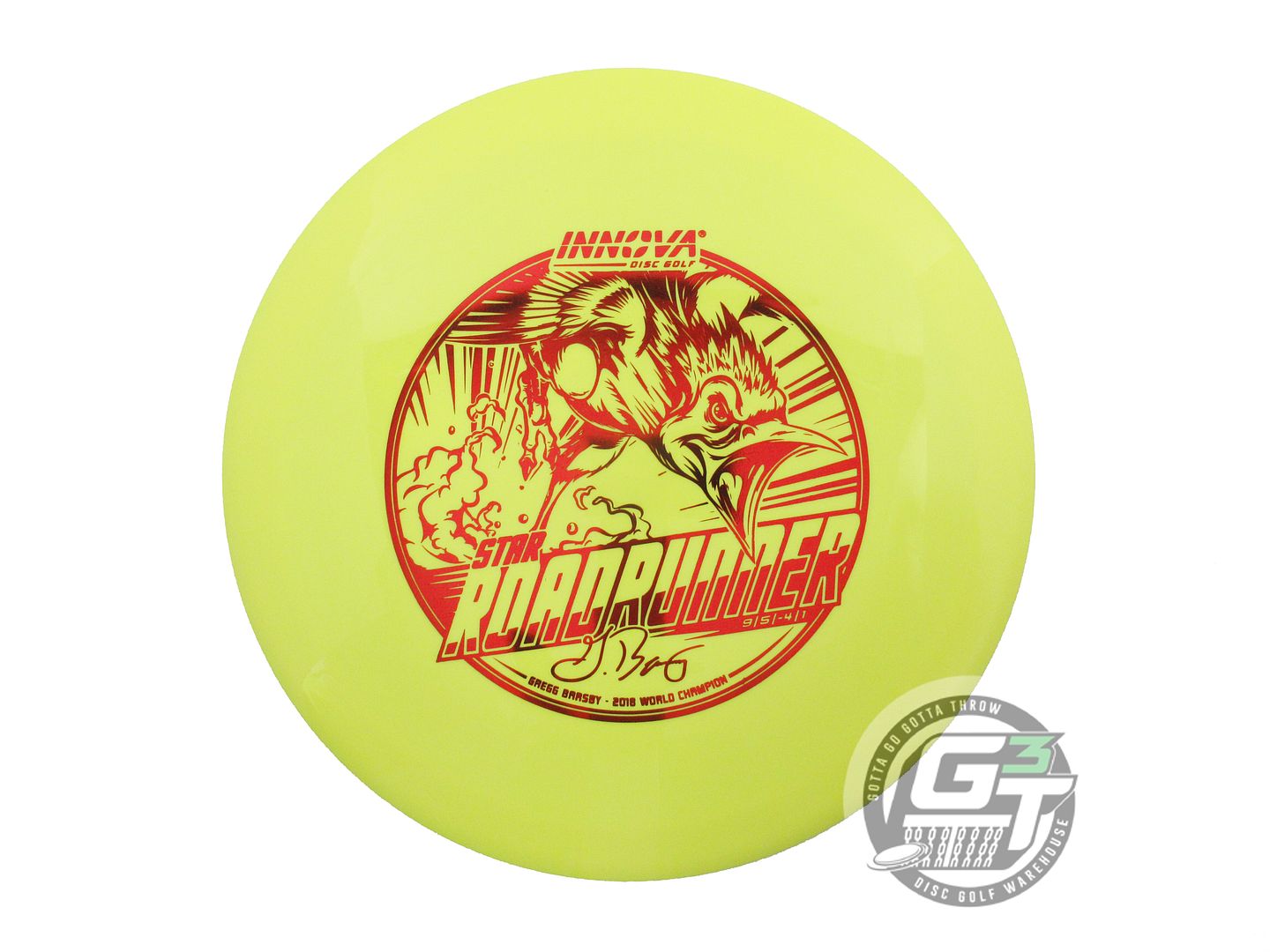 Innova Star Roadrunner [Gregg Barsby 1X] Distance Driver Golf Disc (Individually Listed)