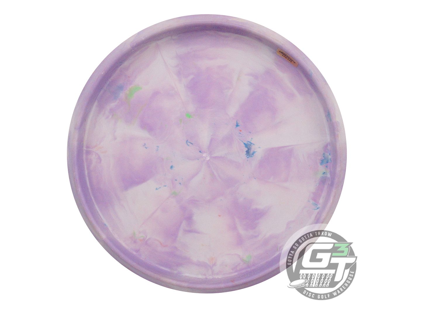 USED Discraft Jawbreaker Zone 175g Purple Rainbow Foil Putter Golf Disc