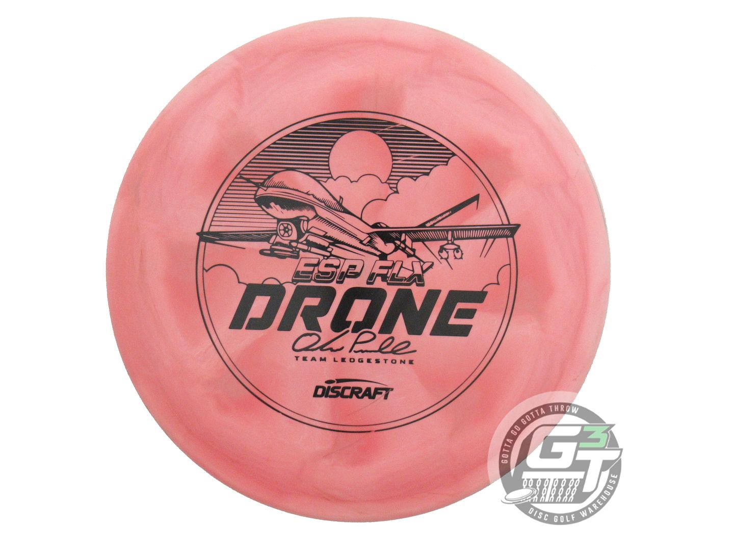 USED Discraft [PRESNELL] ESP FLX Drone 181g Pink Midrange Golf Disc