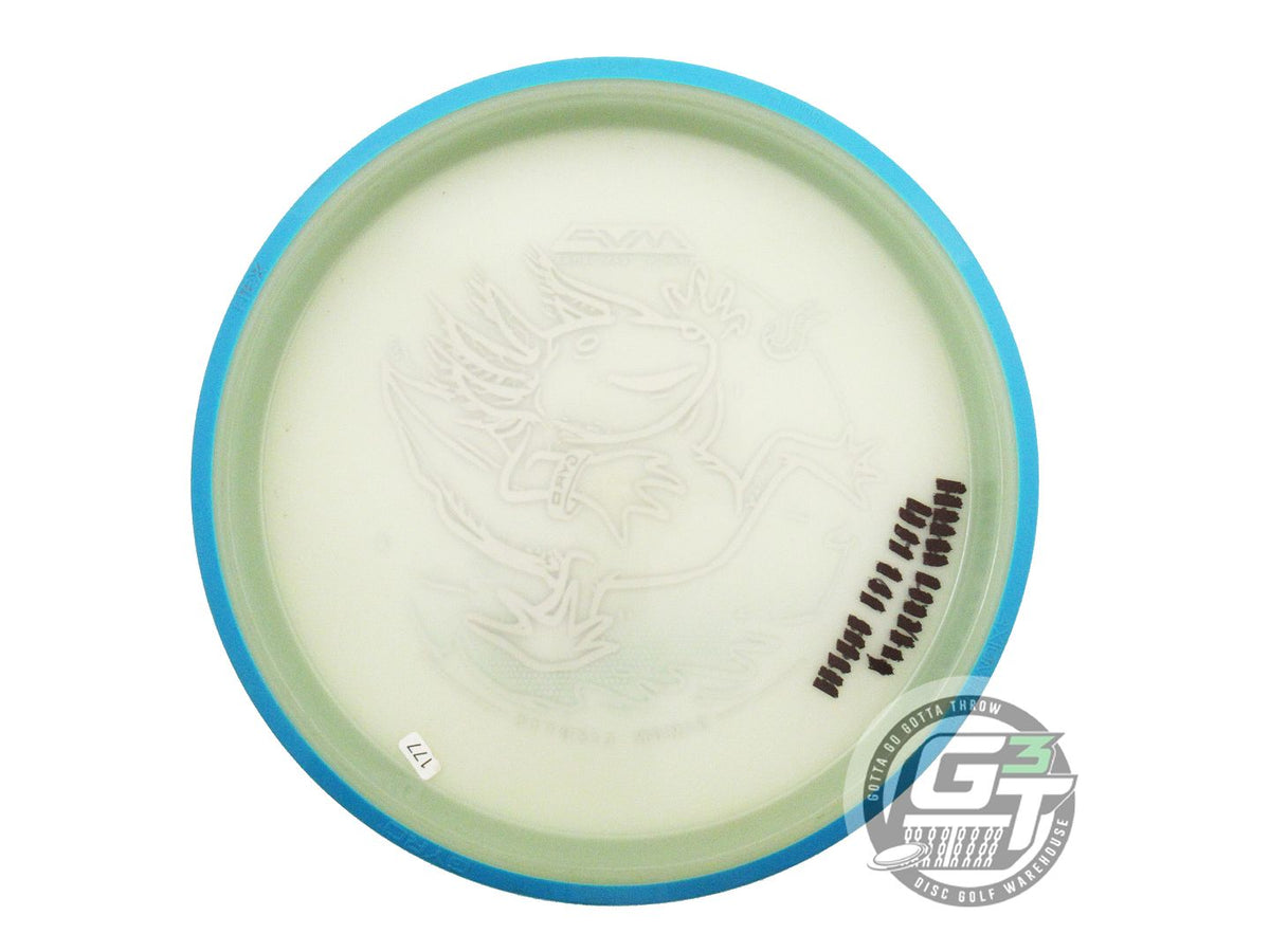 USED Axiom Discs [LIZOTTE] Eclipse Glow Proton Hex 177g Blue Rim Midrange Disc
