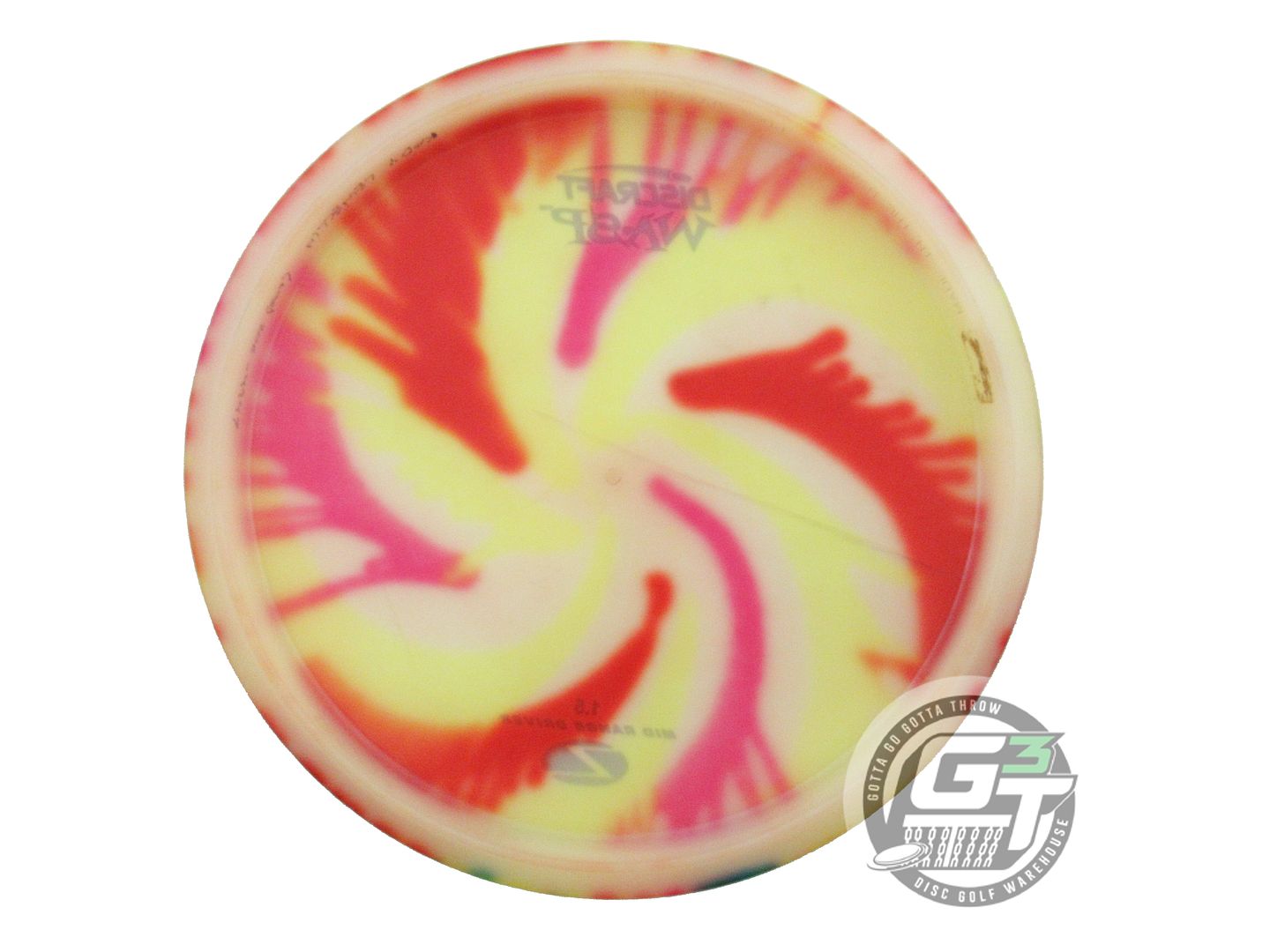 USED Discraft FlyDye Z Wasp 172g Pinwheel Midrange Golf Disc