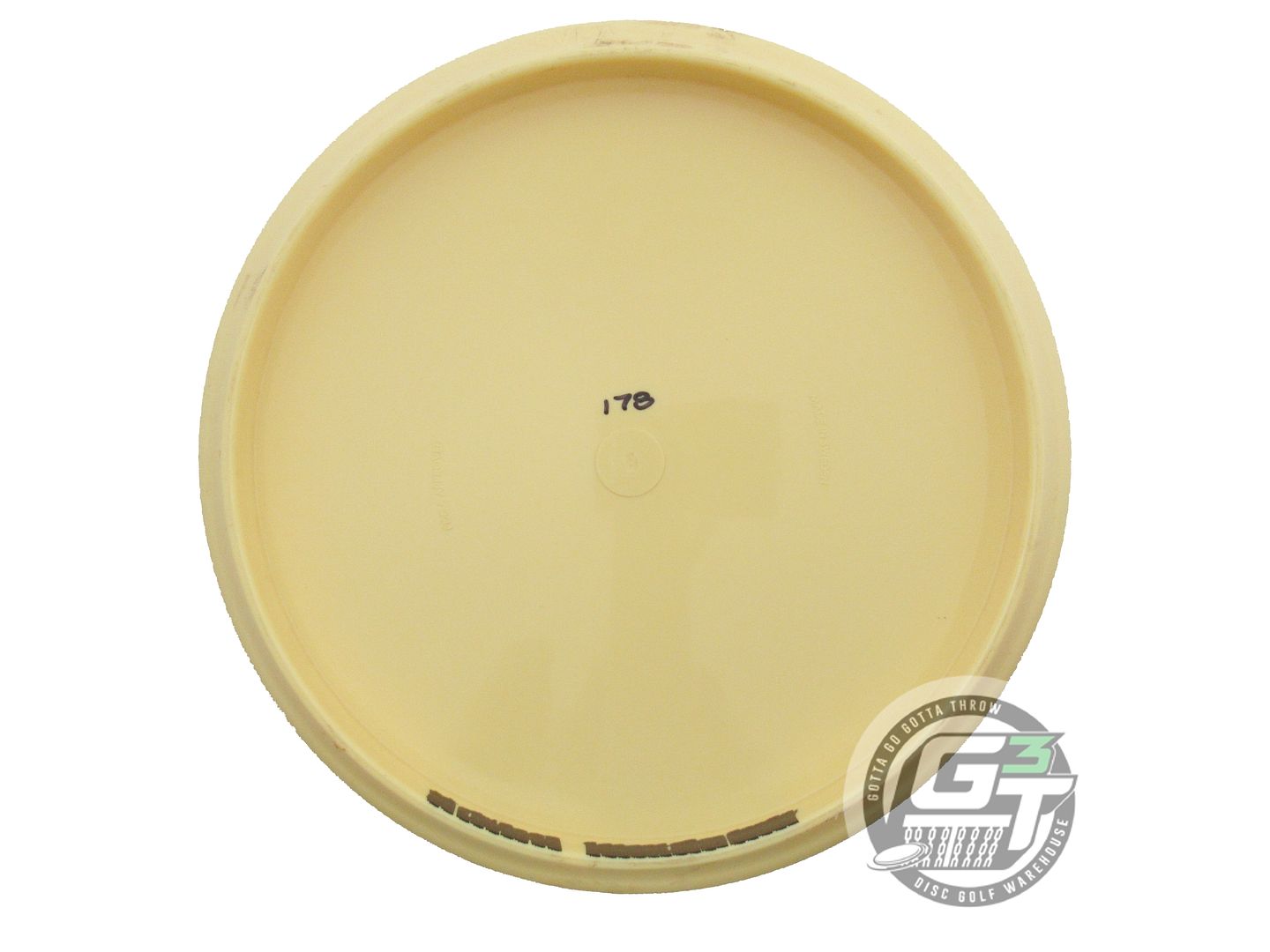 USED Kastaplast K1 Svea 178g Yellow White Stamp Midrange Golf Disc