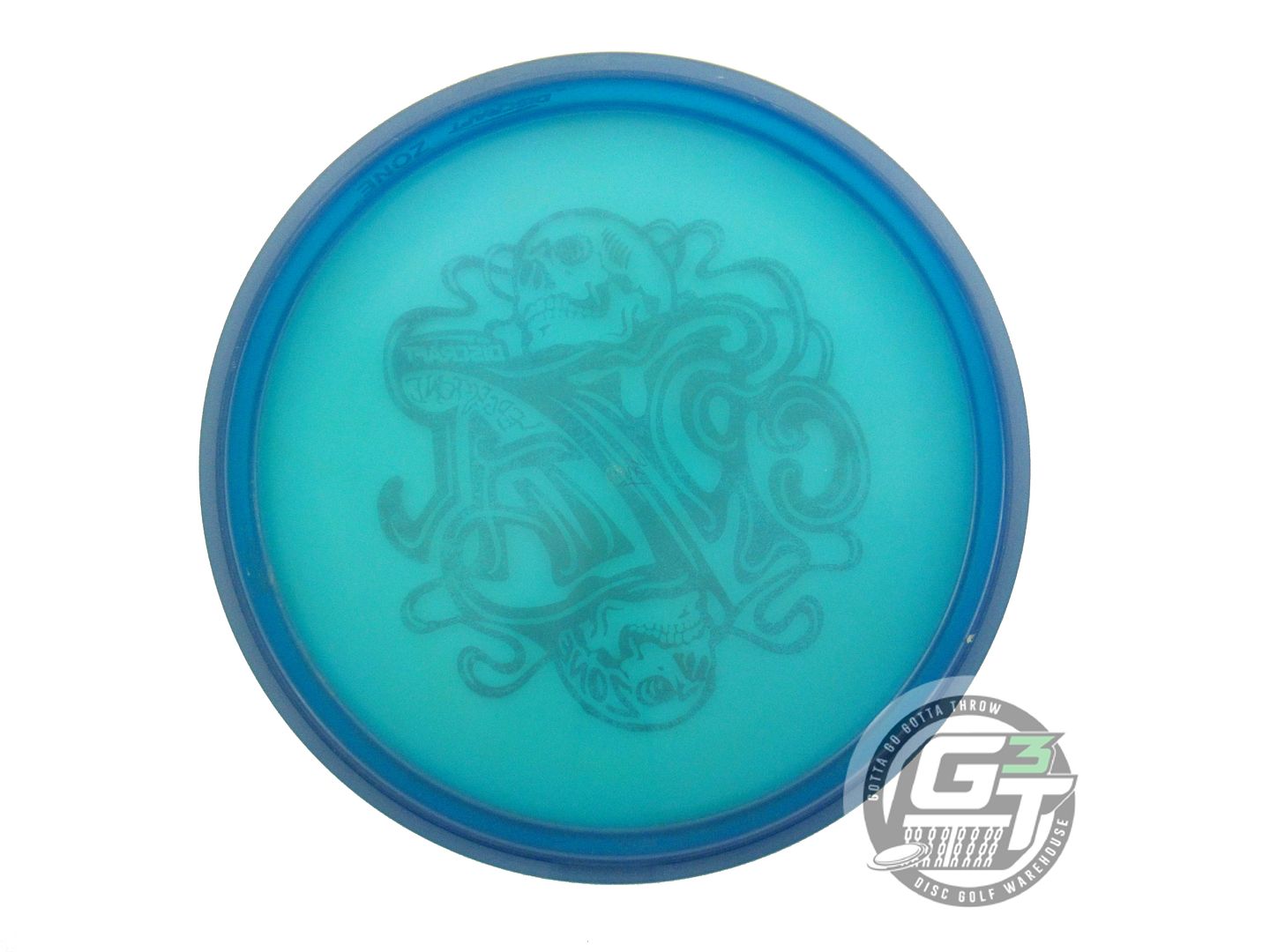 NOS Discraft [LEDGESTONE] CryZtal Zone 176g Blue Square Holo Foil Putter Disc