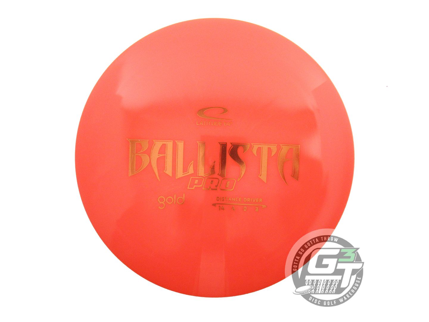 Latitude 64 Gold Line Ballista Pro Distance Driver Golf Disc (Individually Listed)