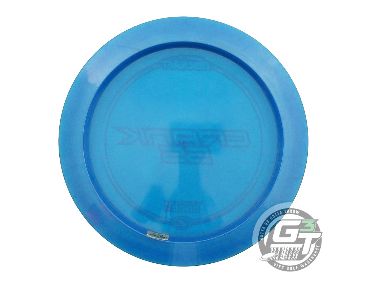 USED Discraft Z Crank SS 174g Blue Magenta Foil Distance Driver Golf Disc