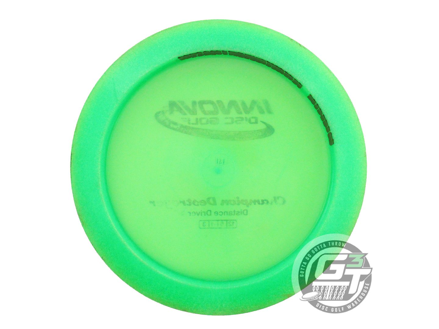 USED Innova Champion Destroyer 171g Green Blue Foil Distance Driver Golf Disc