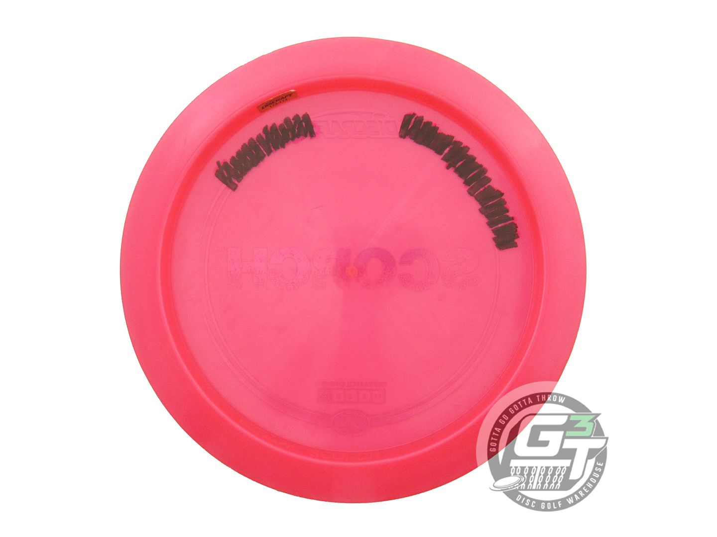 USED Discraft Z Scorch 176g Pink Static Foil Distance Driver Golf Disc