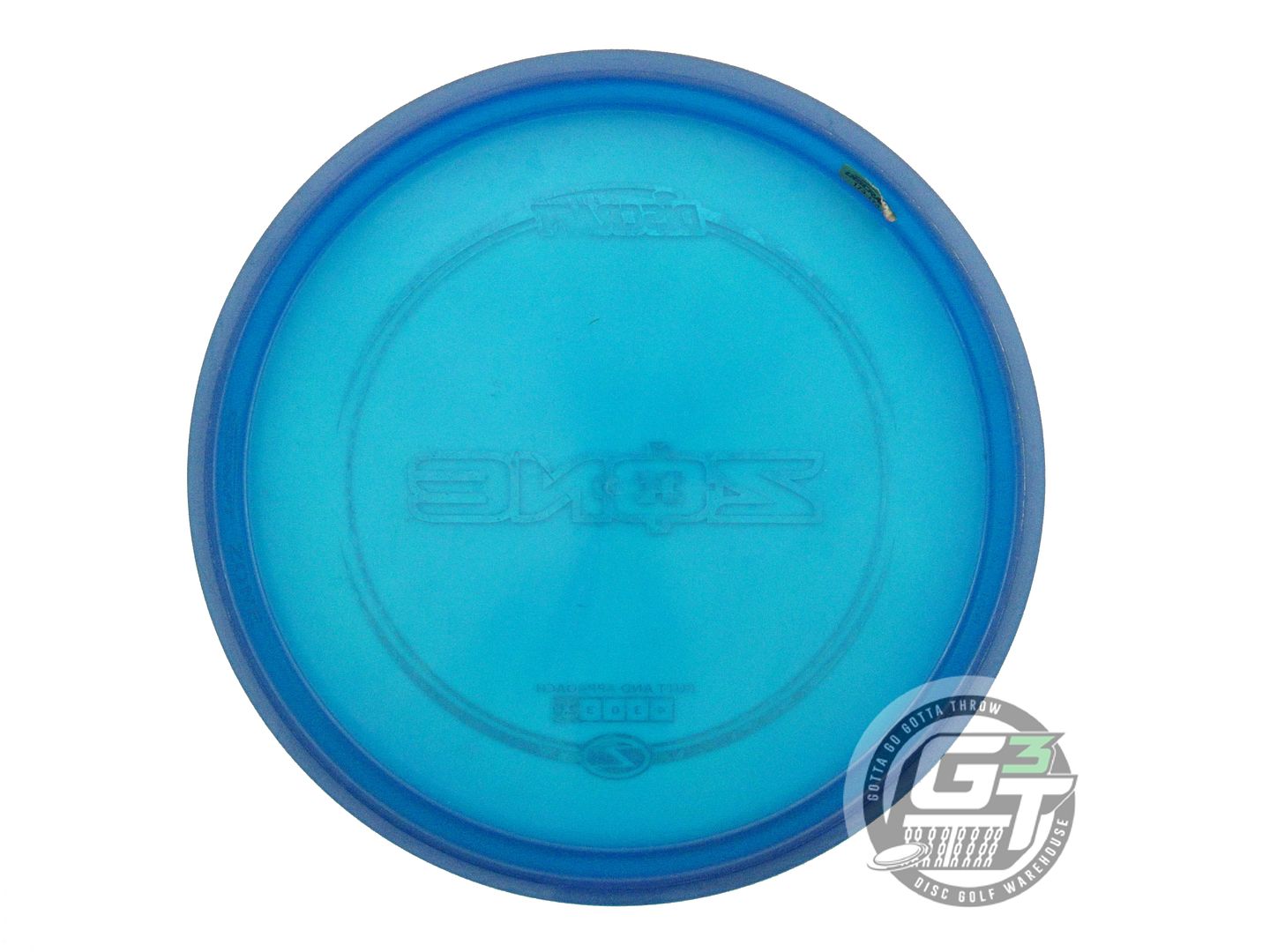 USED Discraft Z Zone 175g Blue Teal Shatter Foil Putter Golf Disc
