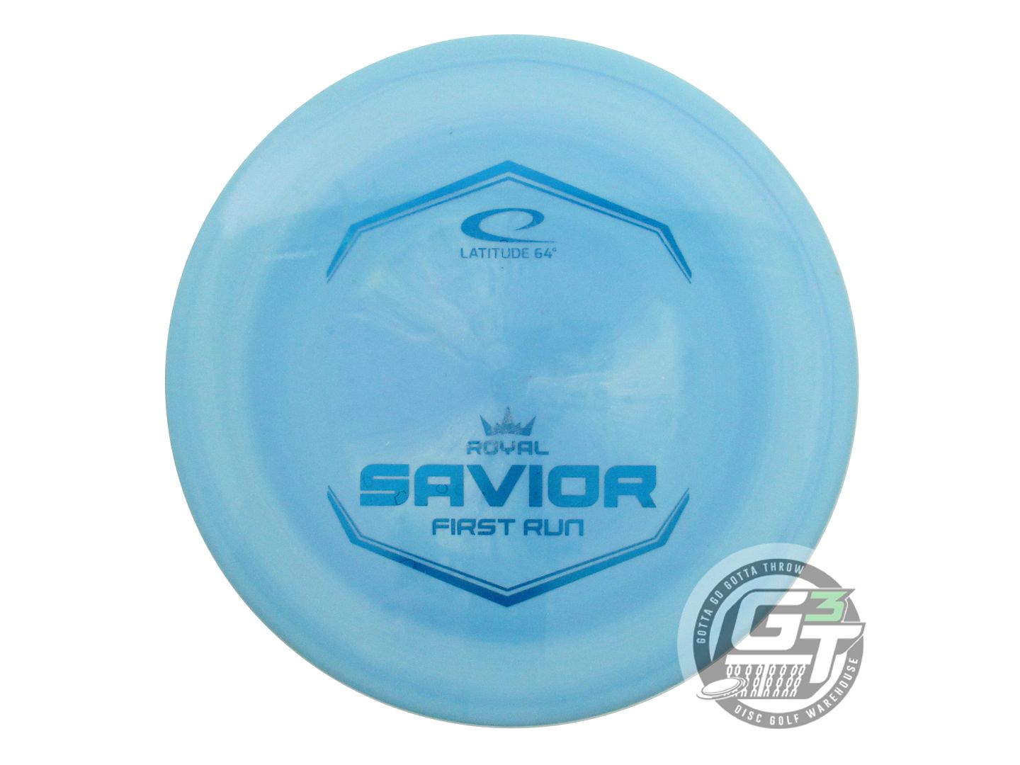 USED Latitude 64 FIRST RUN Royal Grand Savior 176g Blue Blue Foil Midrange Disc