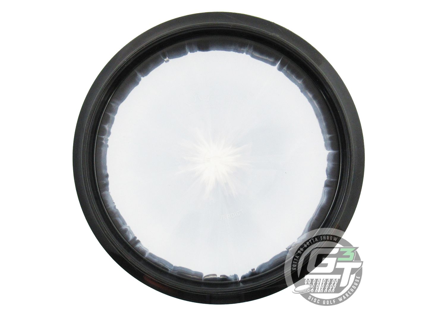 USED Dynamic Discs Fuzion Orbit Verdict 177g Black-White Midrange Golf Disc