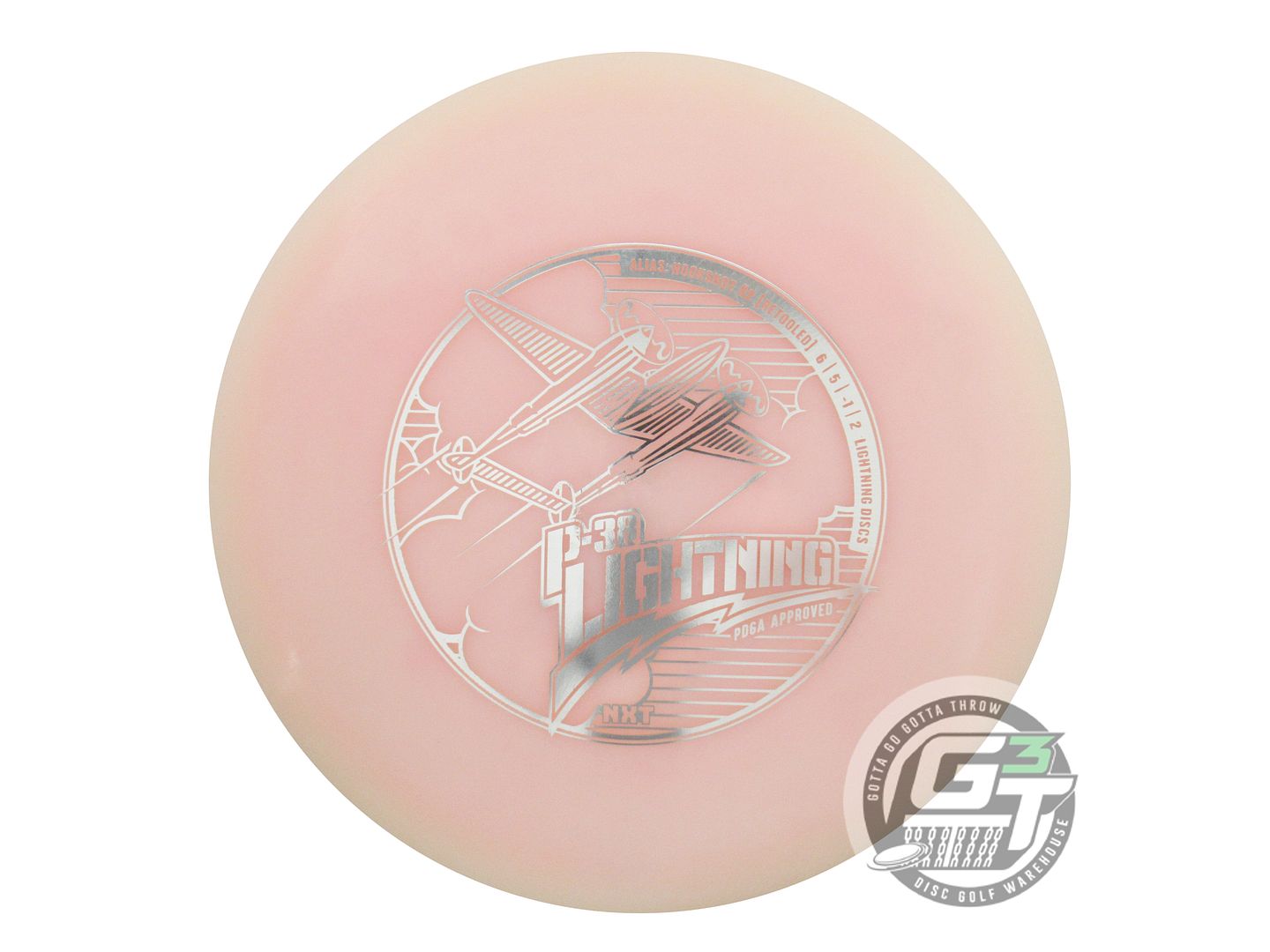 Lightning NXT P-38 #2 Hookshot [Retool] Fairway Driver Golf Disc (Individually Listed) - Gotta Go Gotta Throw