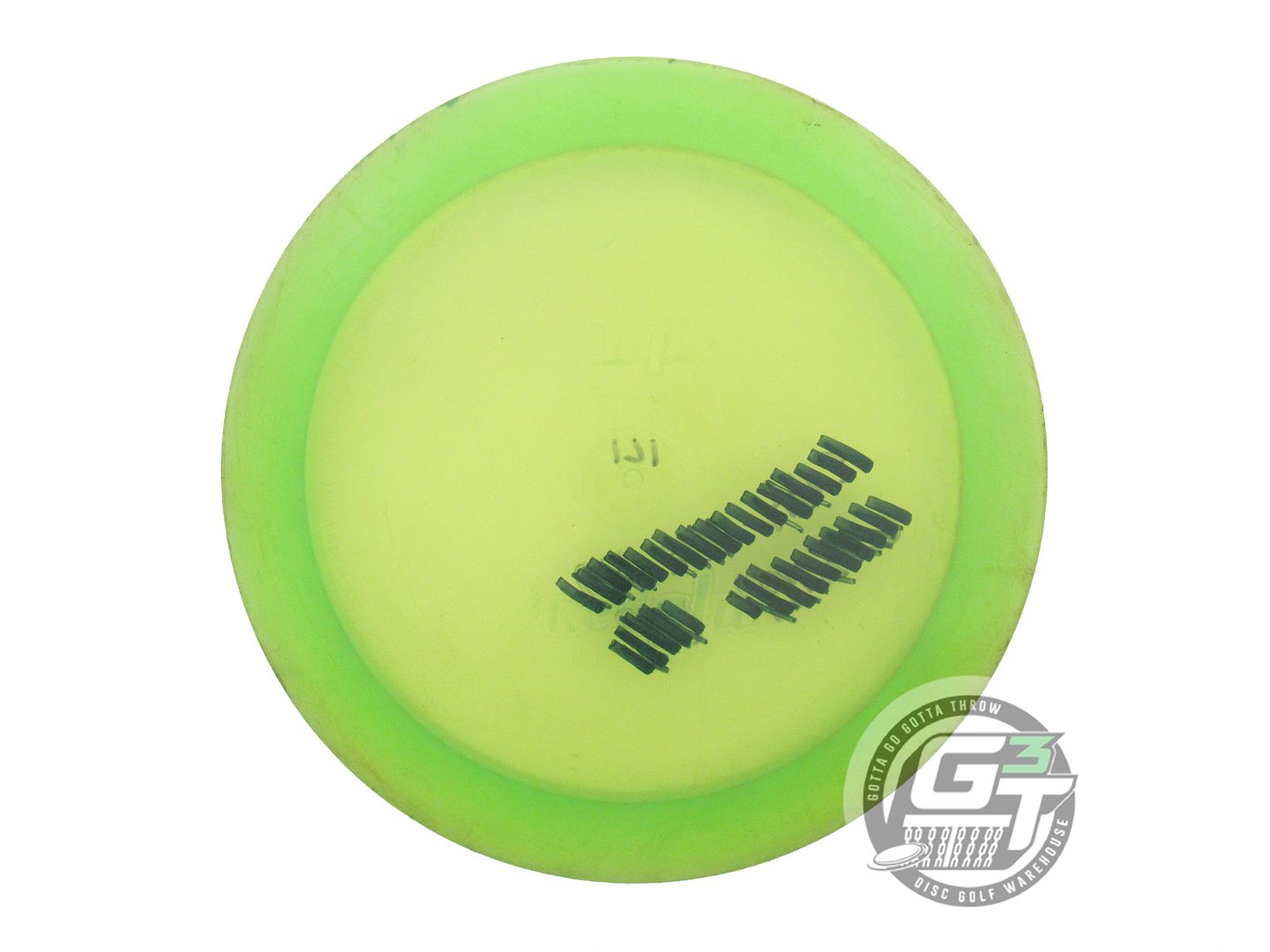 USED Innova Champion Daedalus 171g Lime Wiped Stamp Distance Driver Disc